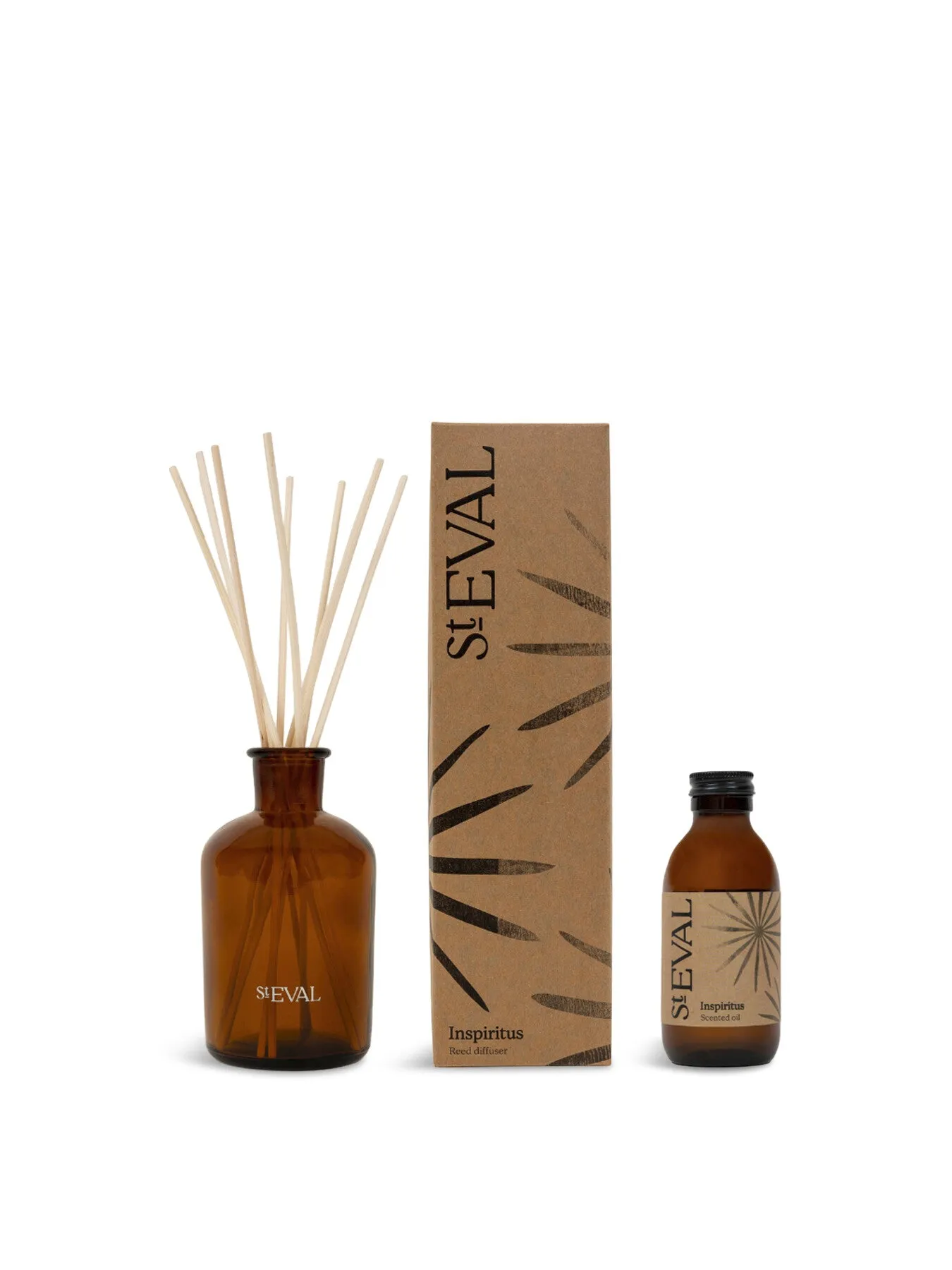 Reed Diffuser with Cinnamon Scent - Cedarwood image