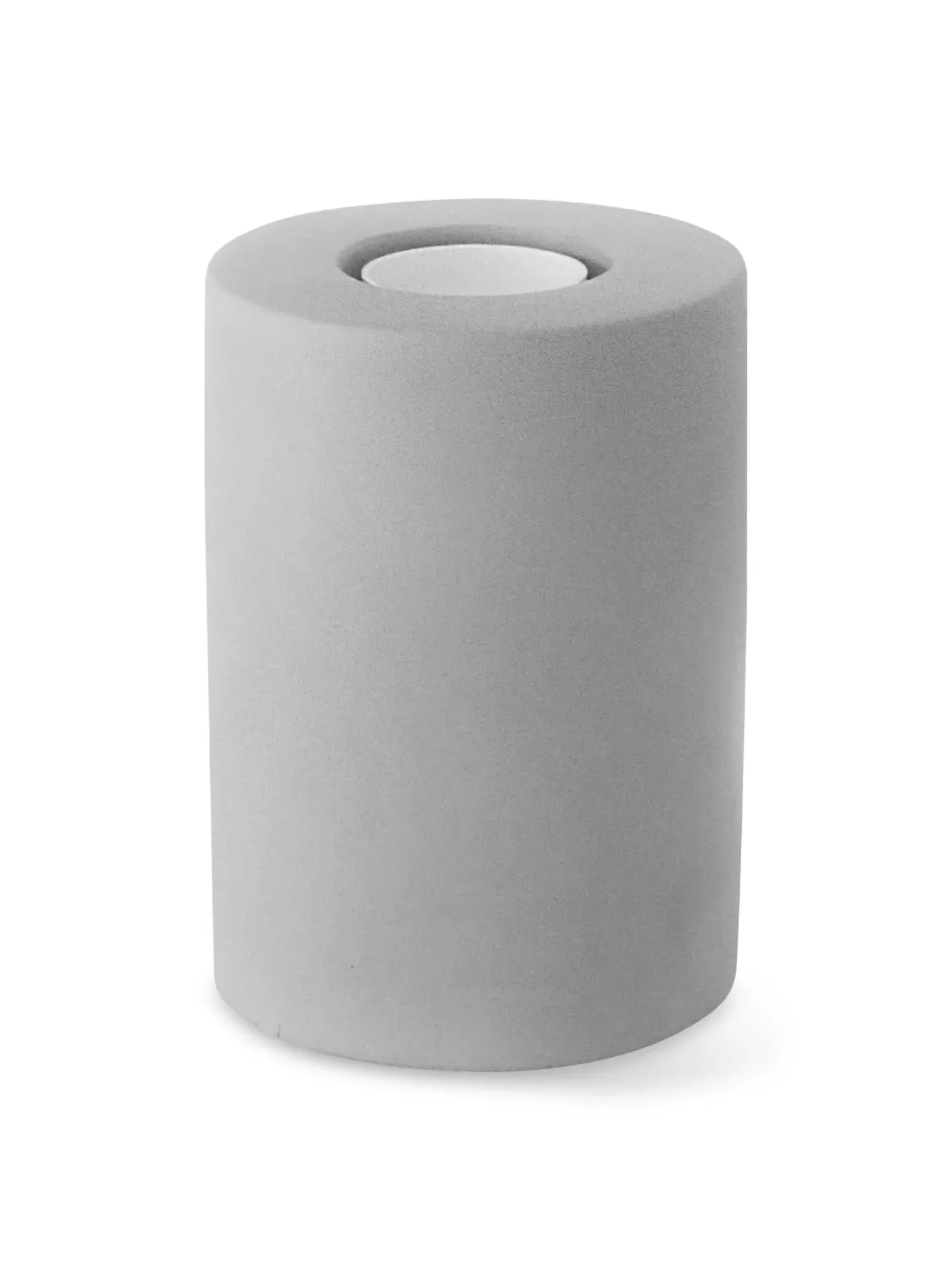 Desk Lamp Base with Dimmer - Grey, Concrete image