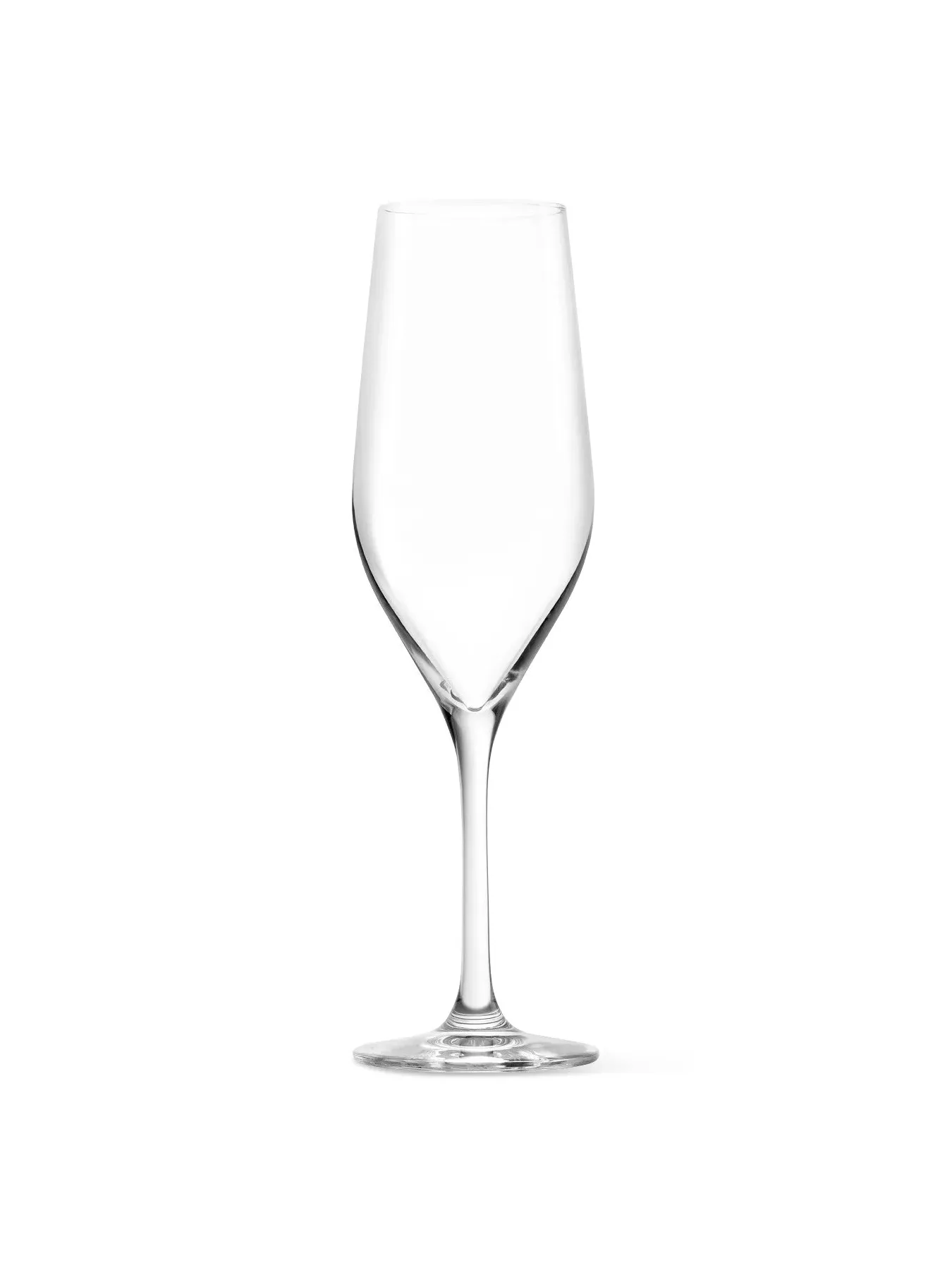 4-Piece Flute Glass Set - Clear, Crystal image