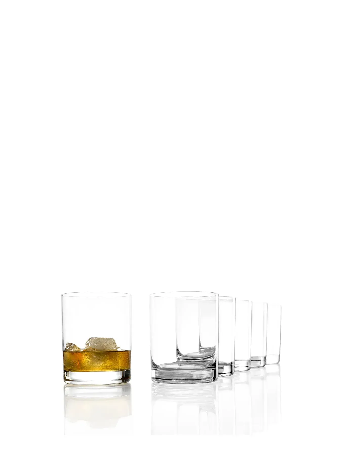 6-Piece Tumbler Glass Set - Clear, Glass