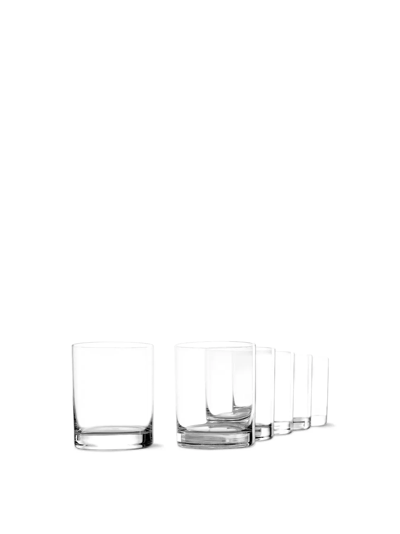 6-Piece Tumbler Glass Set - Clear, Glass image