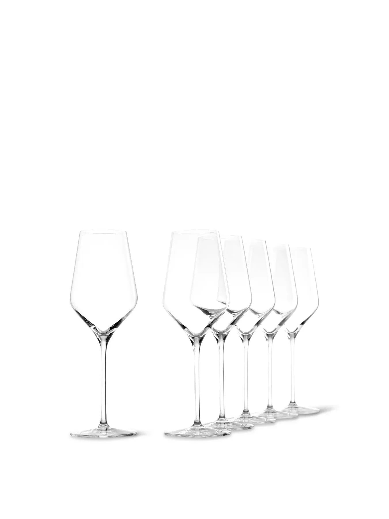6-Piece Wine Glass Set - Clear, Crystal image