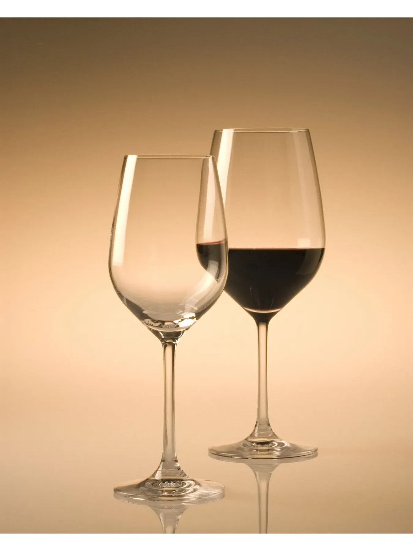 Bordeaux Wine Glasses Set of 4 - Clear, Crystal