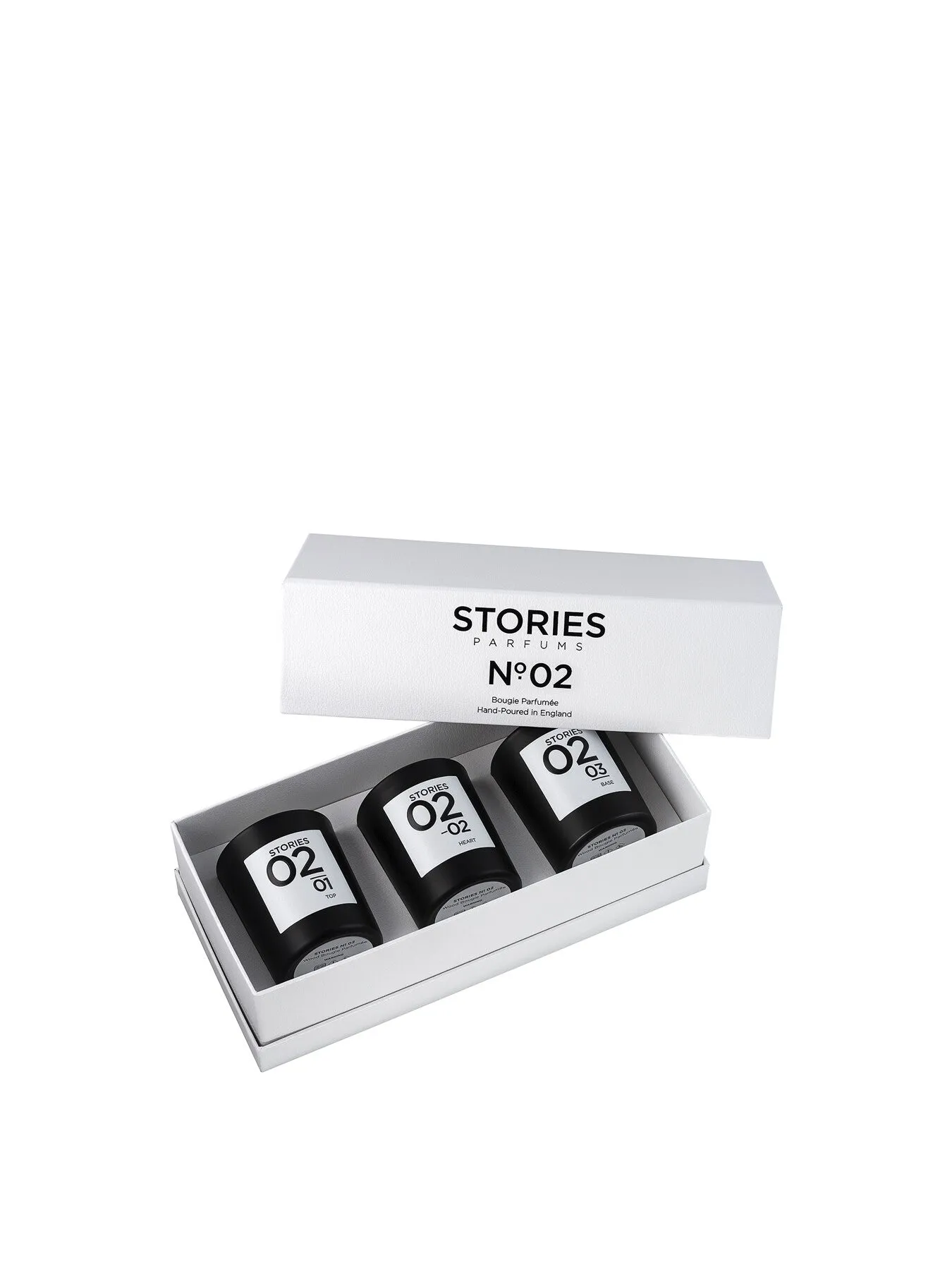 3-Piece Scented Candle Set - Parfumee, Wax