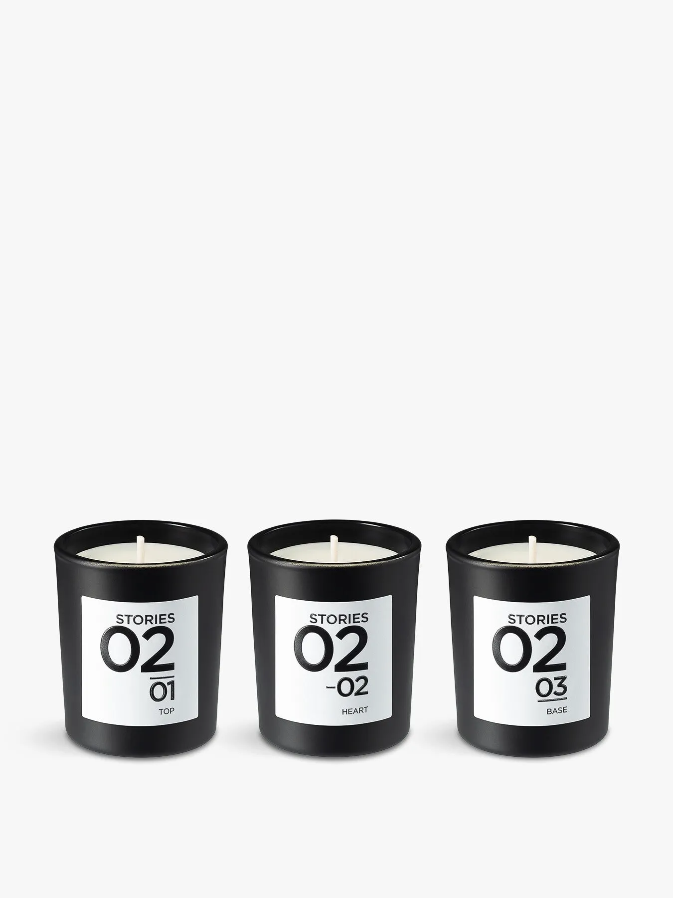 3-Piece Scented Candle Set - Parfumee, Wax image