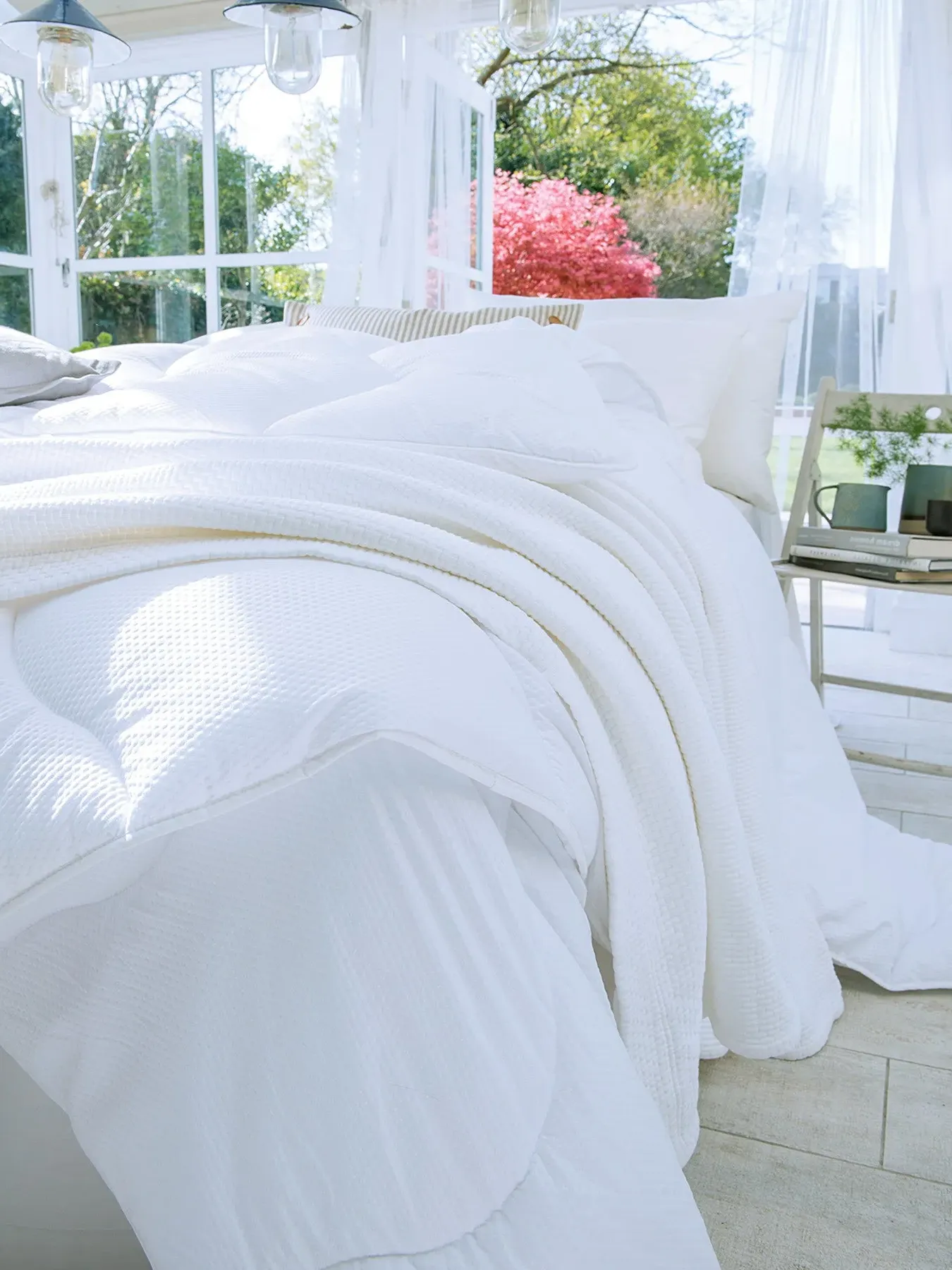King Duvet 4 Seasons Breathable - White