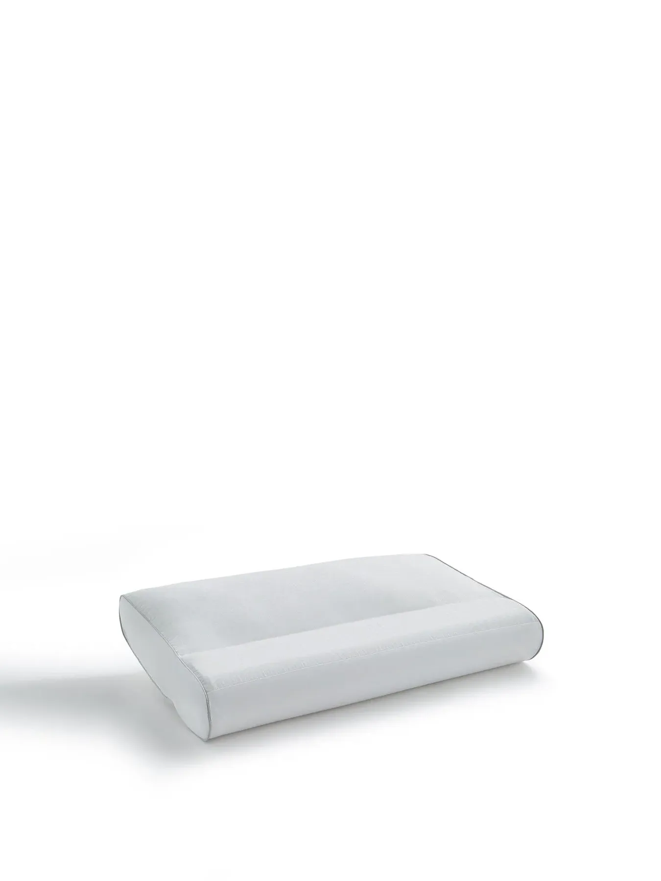Memory Foam Pillow with Cooling - White