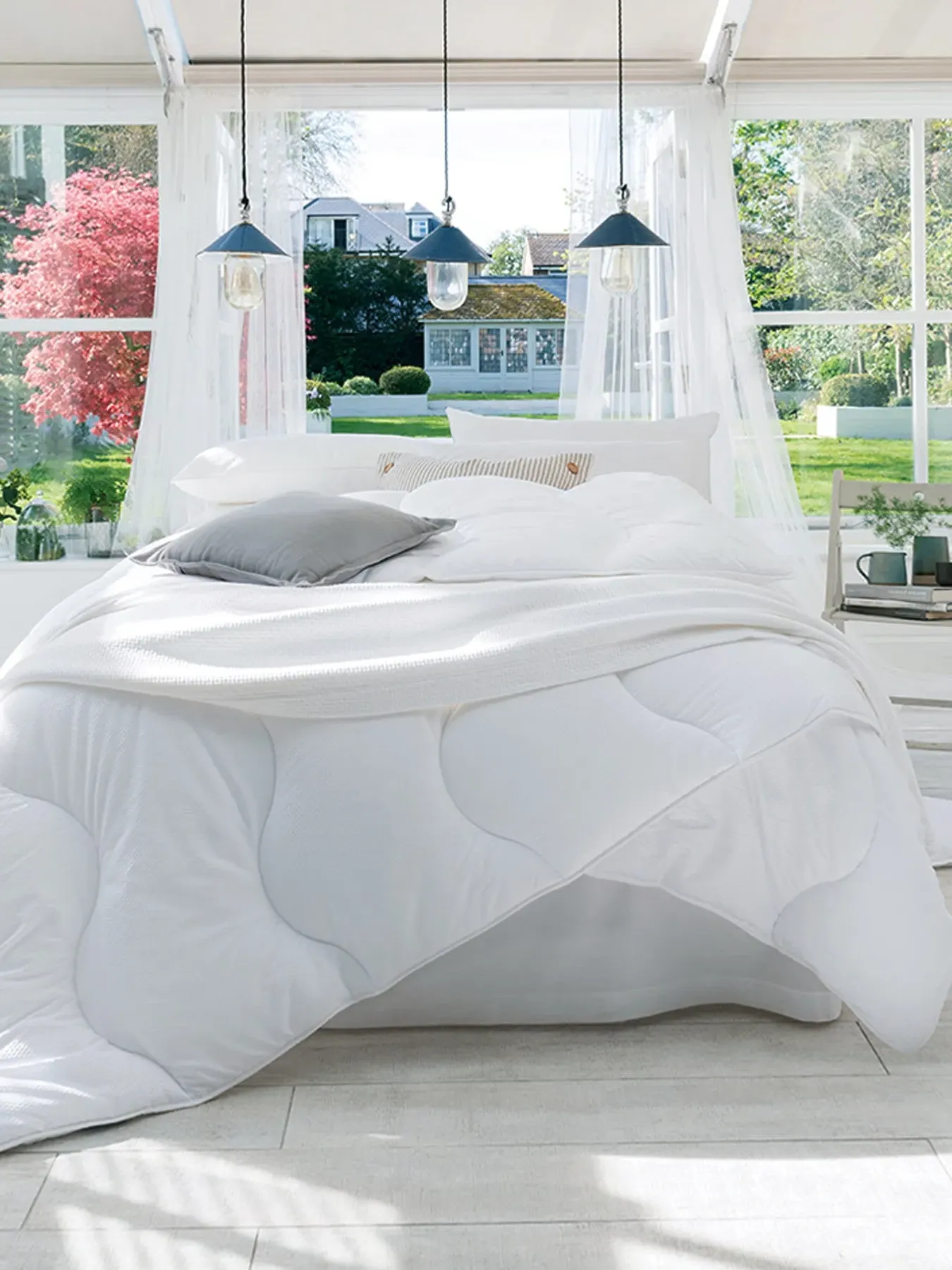 Superking Duvet 4 Seasons Breathable - White