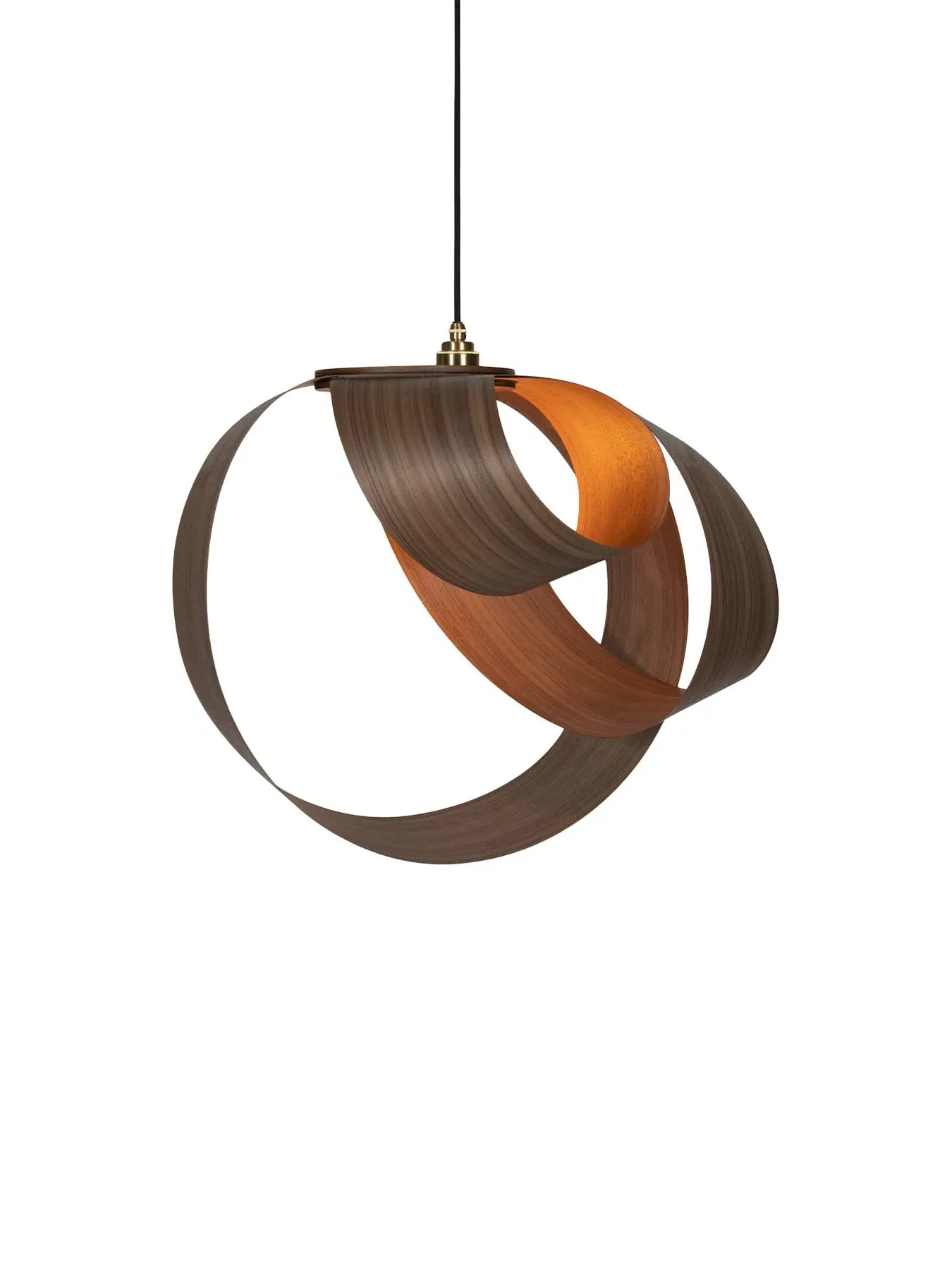 Large Pendant Light - Walnut, Wood image