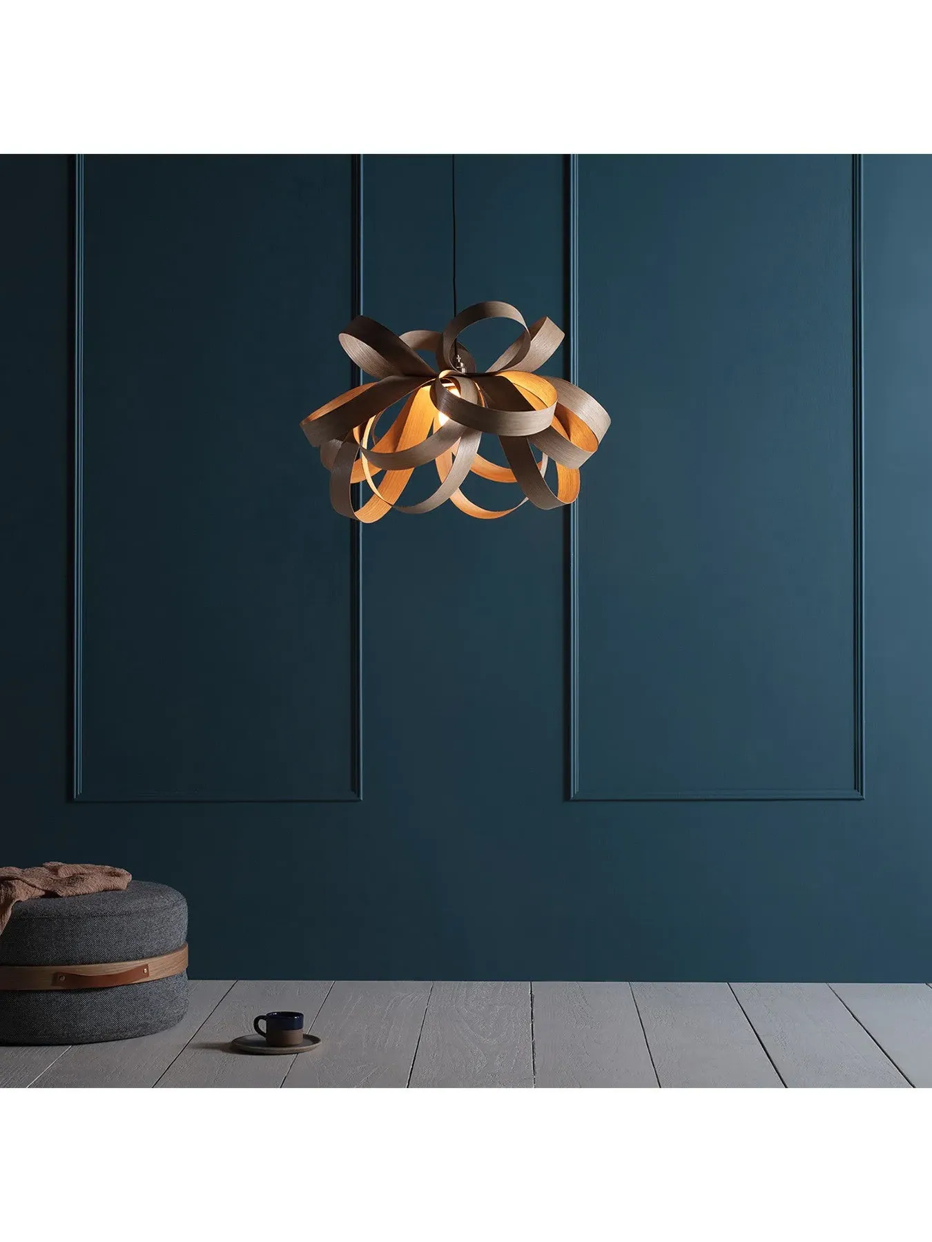 Skipper Pendant Light - Oak Wood