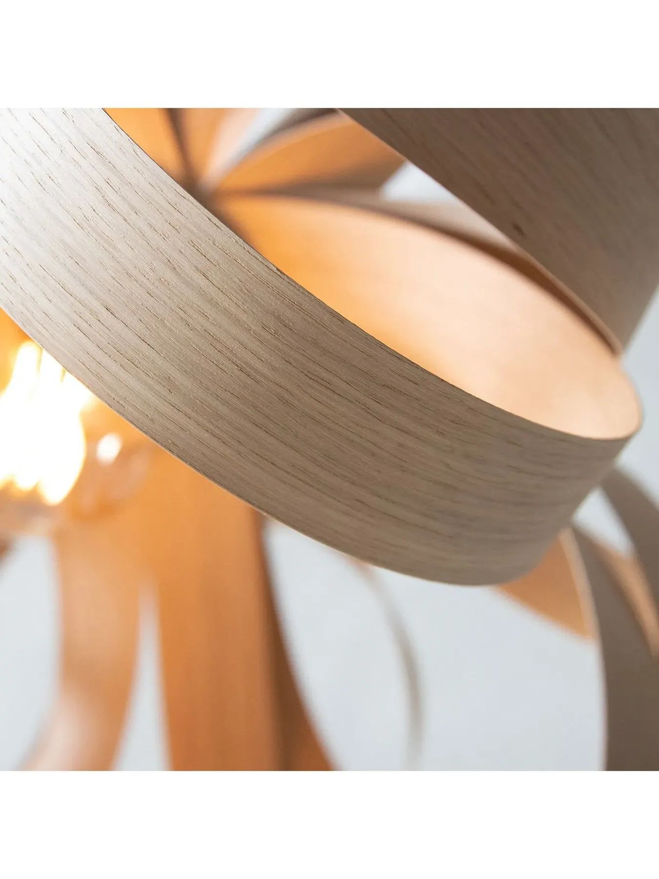 Skipper Pendant Light - Oak Wood
