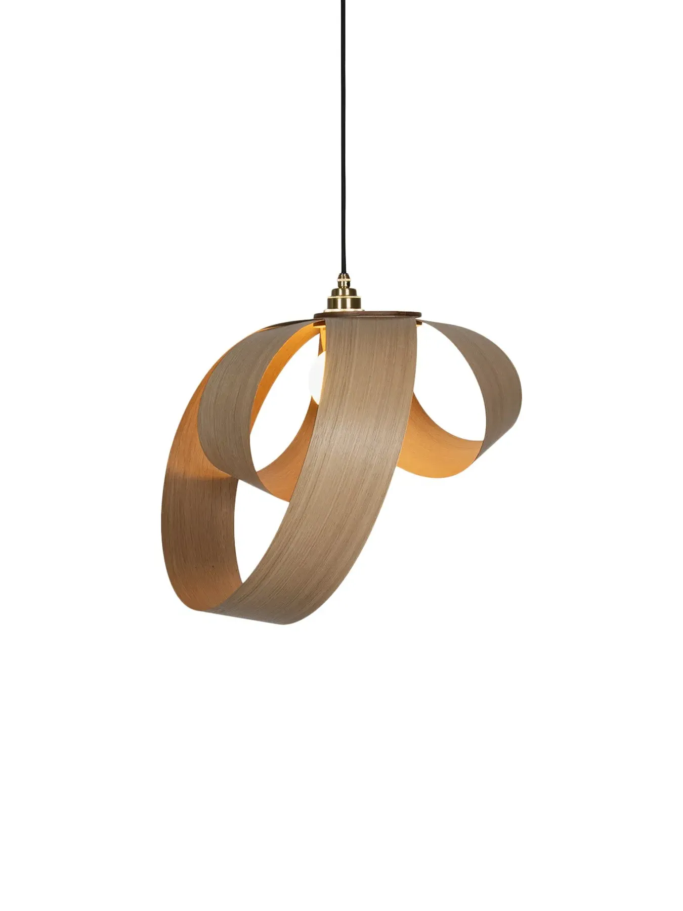 Verso Pendant Light - Oak Wood image