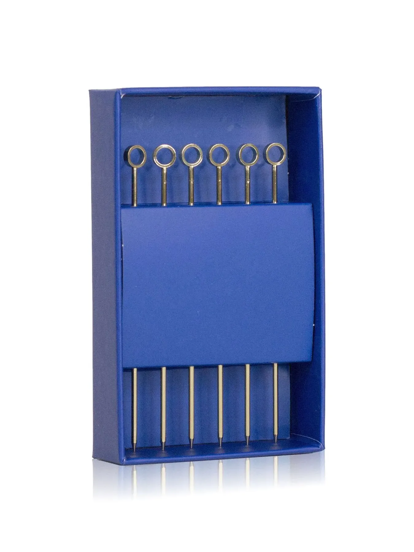 6-Piece Cocktail Sticks Set - Gold
