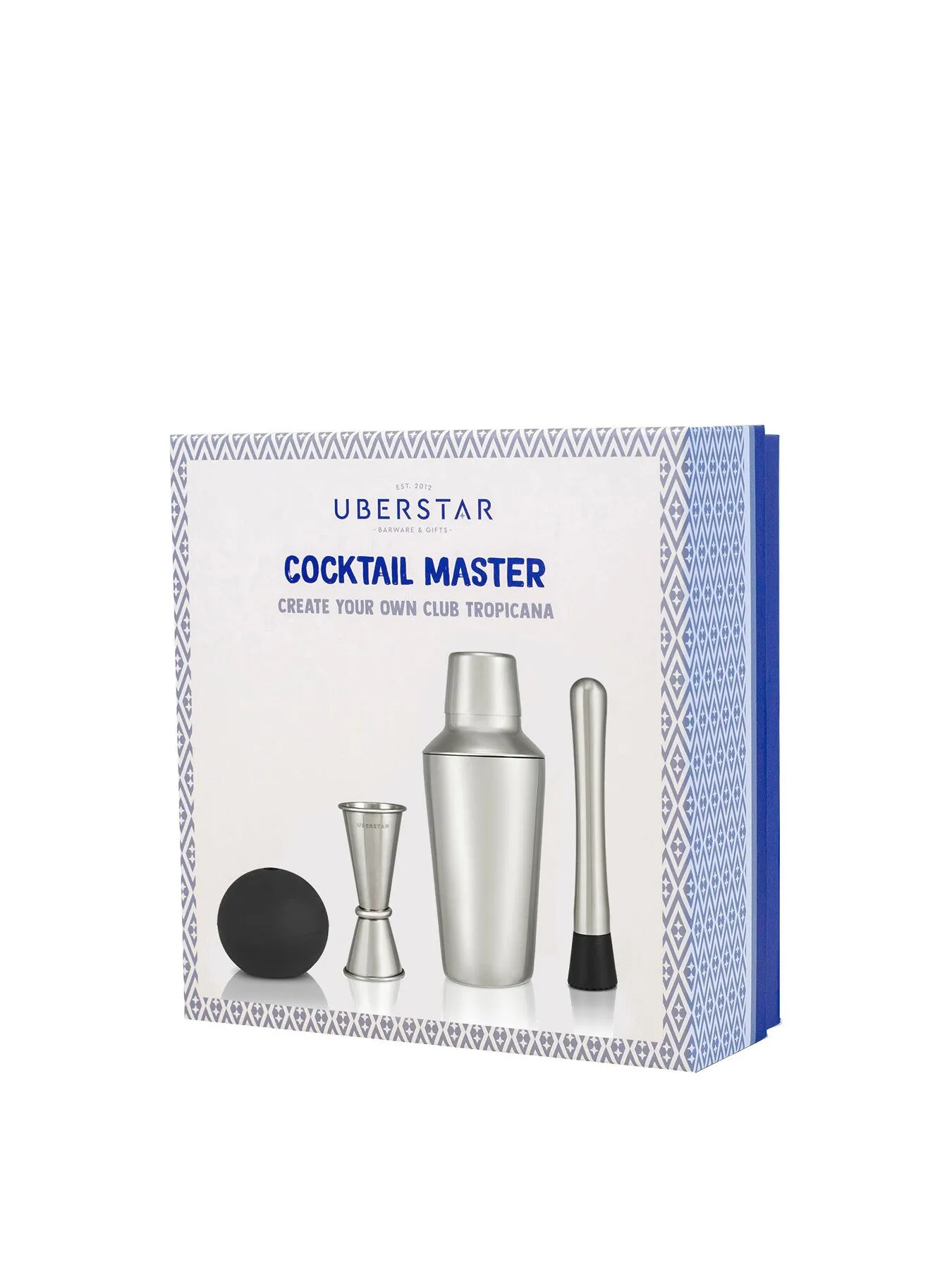 Cocktail Master Gift Set - Silver, Steel