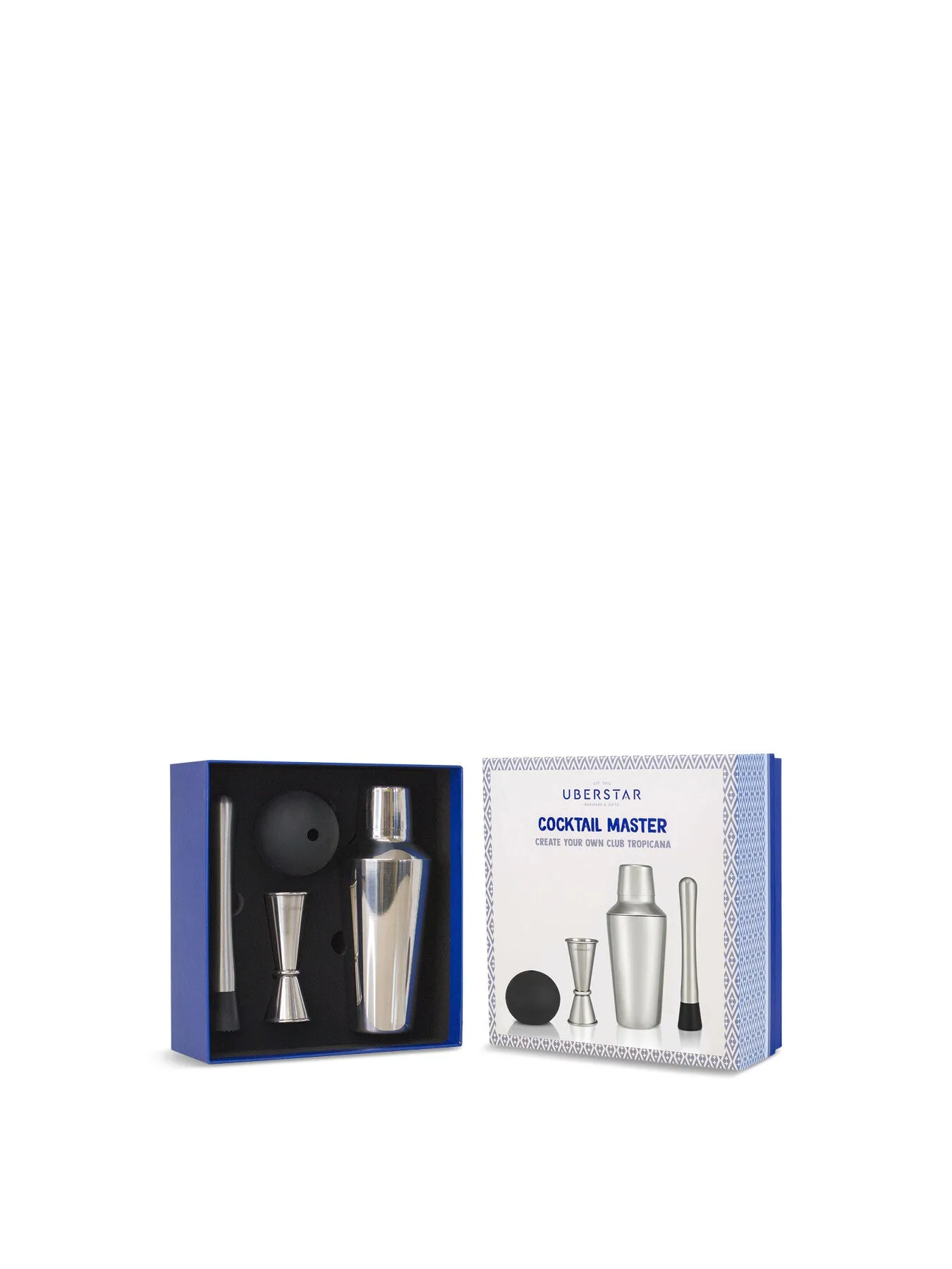 Cocktail Master Gift Set - Silver, Steel image