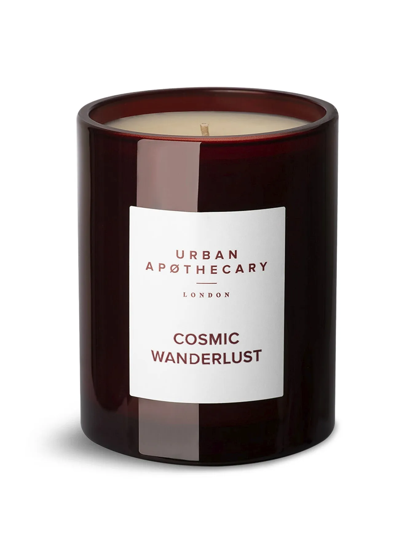 Scented Candle with Cotton Wick - Ruby, Glass image