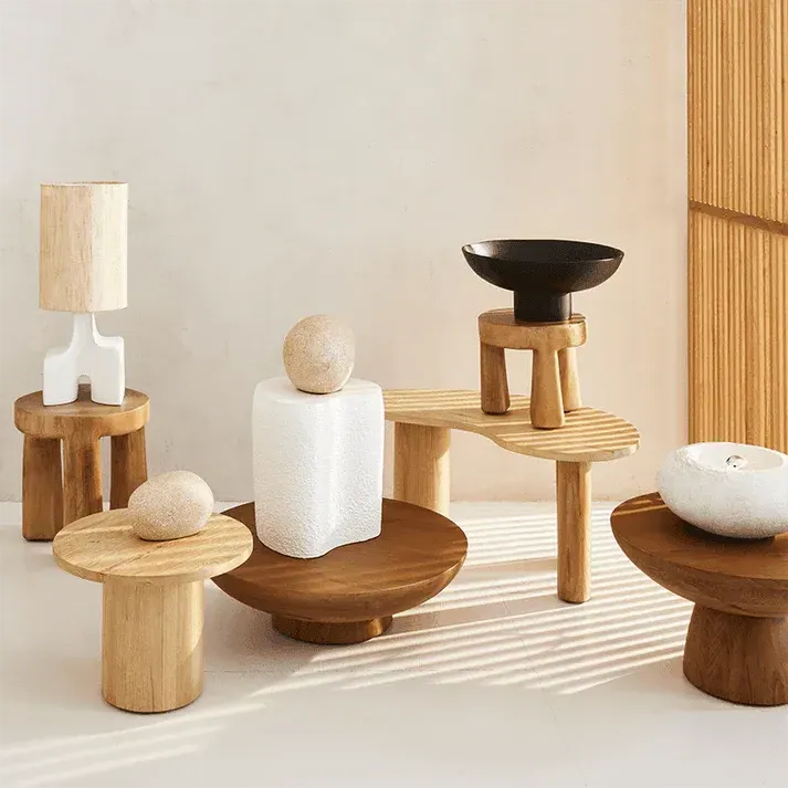 Hikari Table Lamp 55cm - Japanese Design