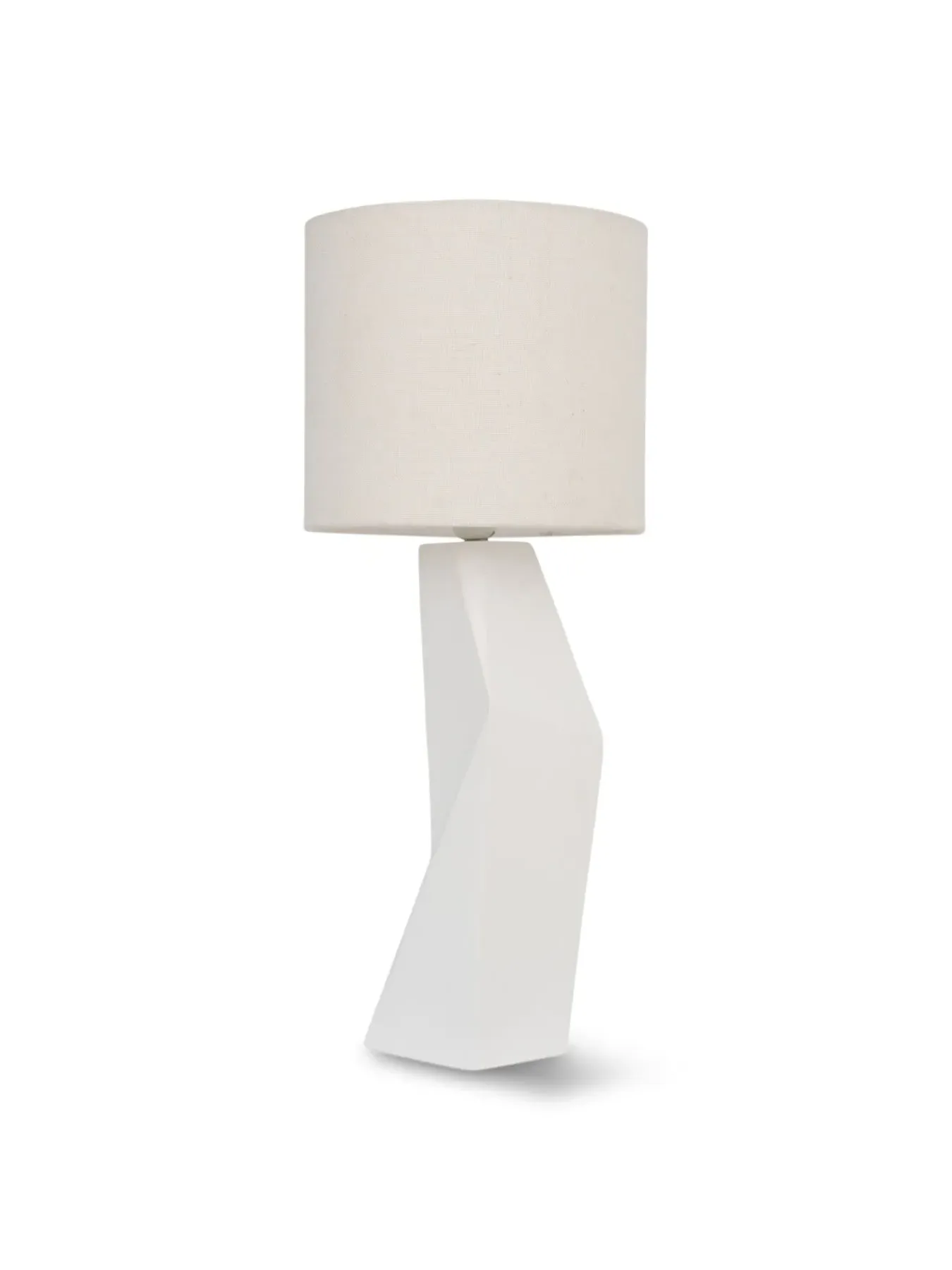 Miyuki Table Lamp with Ceramic Base - Cotton image