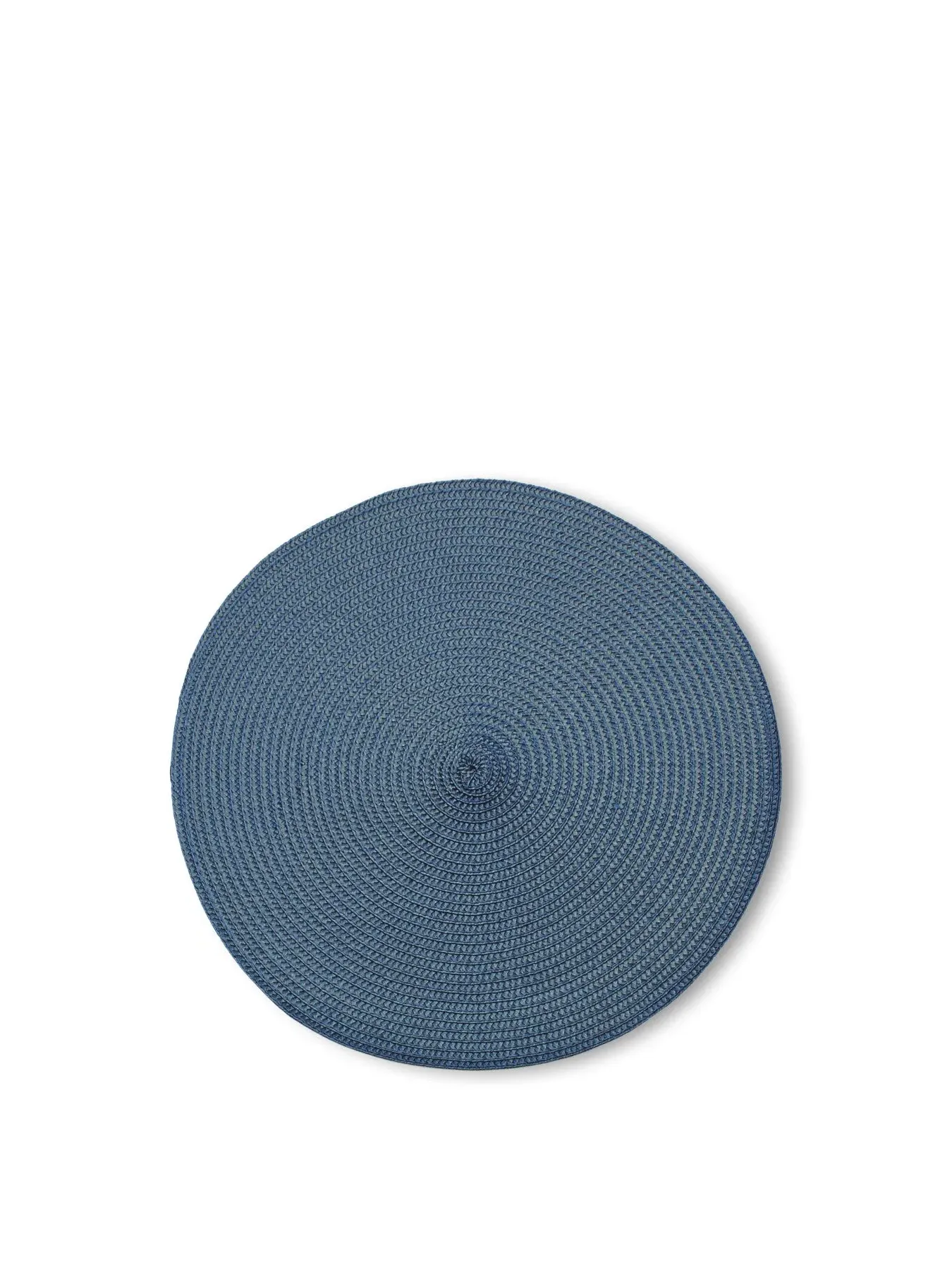 Circular Ribbed Placemat - Slate image
