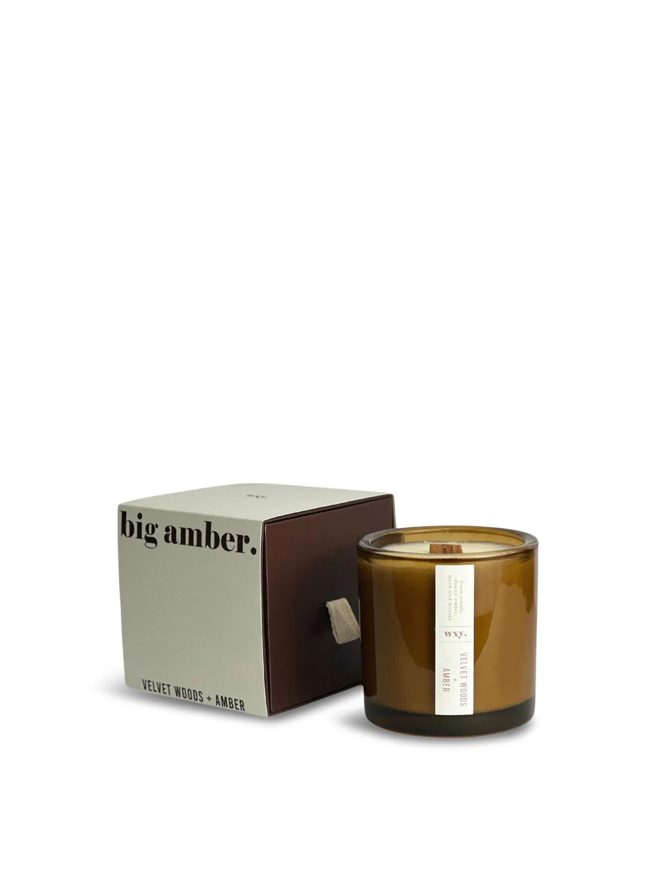 350g Scented Candle - Velvet Woods & Amber image