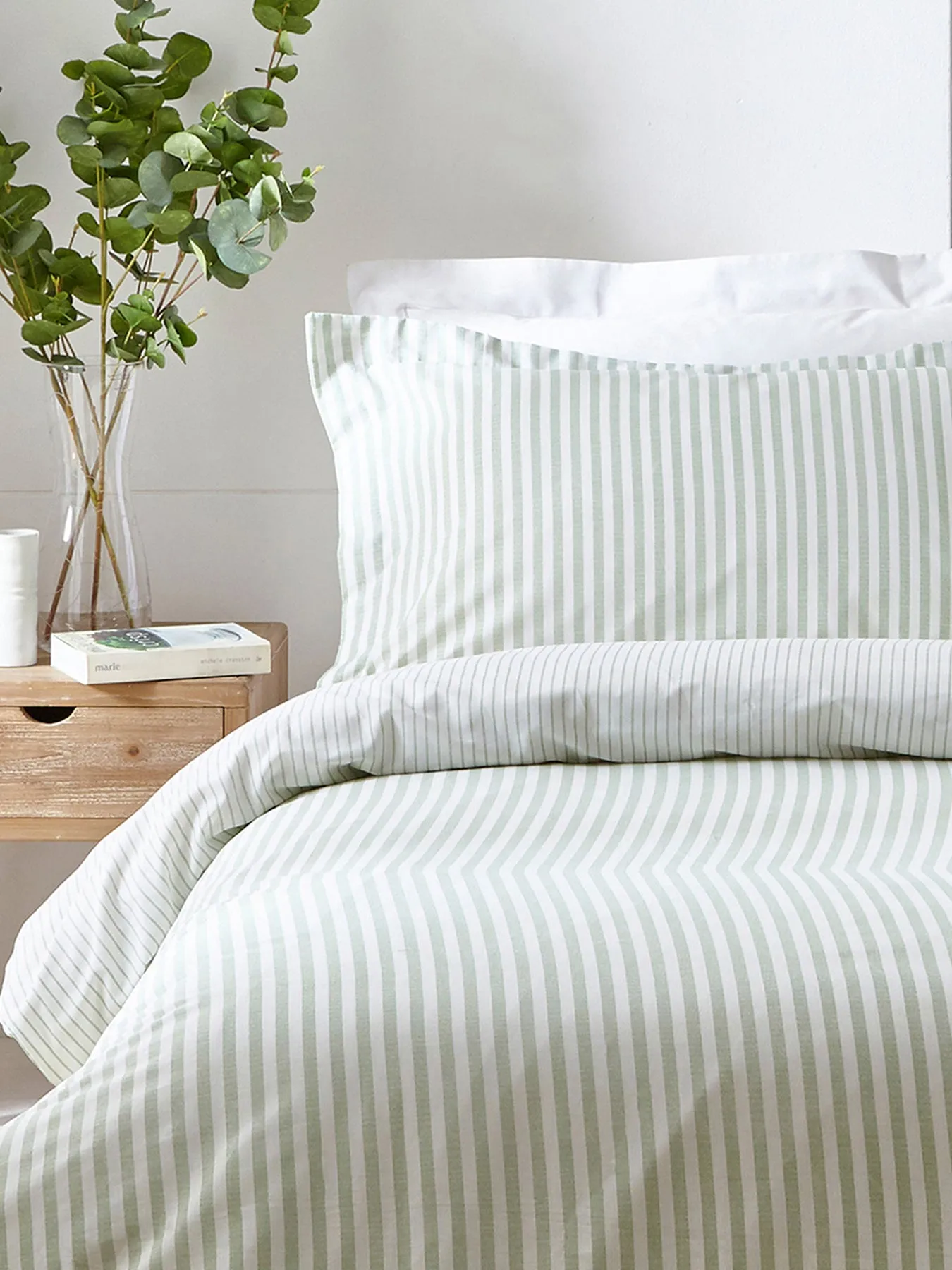 Double Duvet Cover Set - Natural
