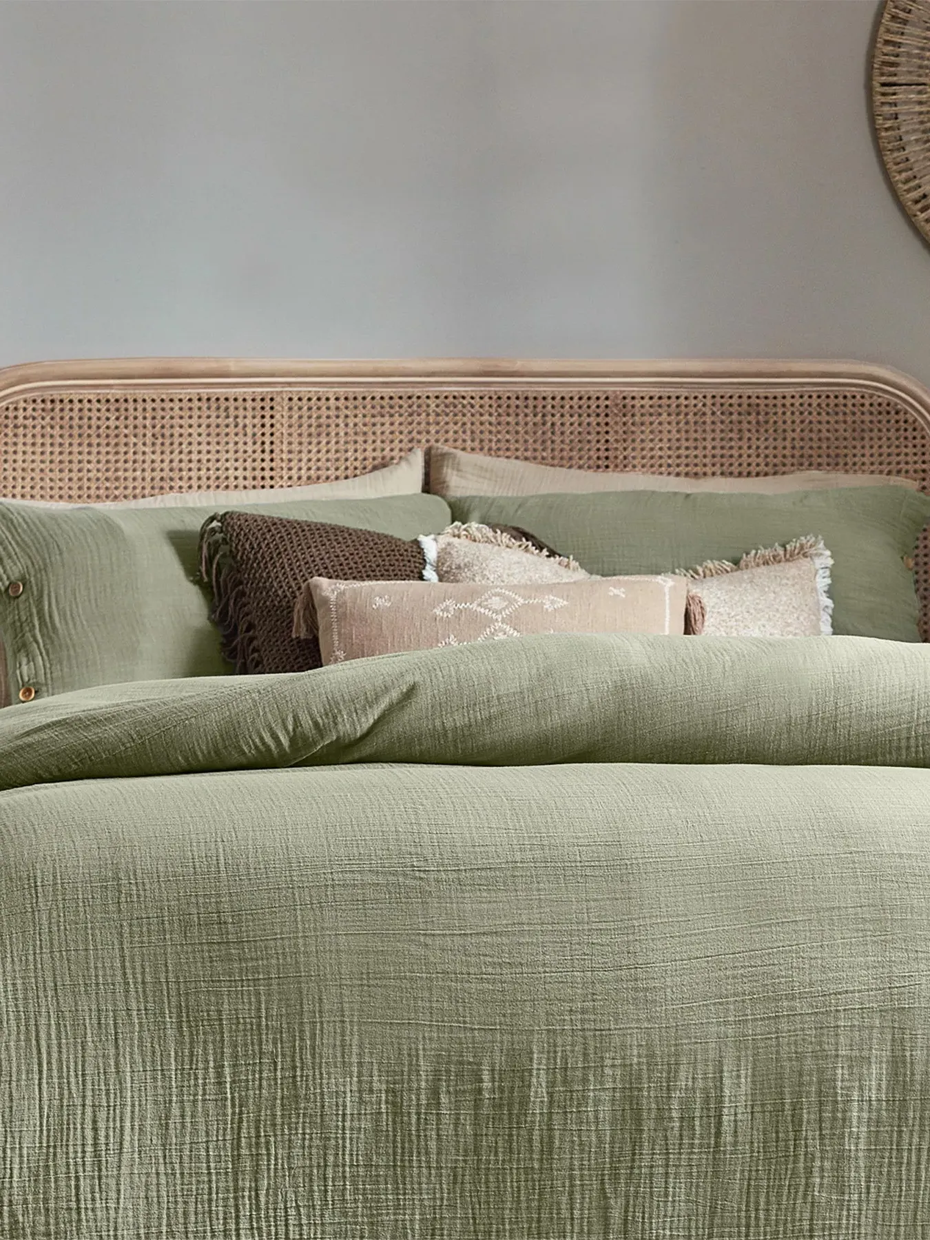 King Duvet Cover Set - Natural