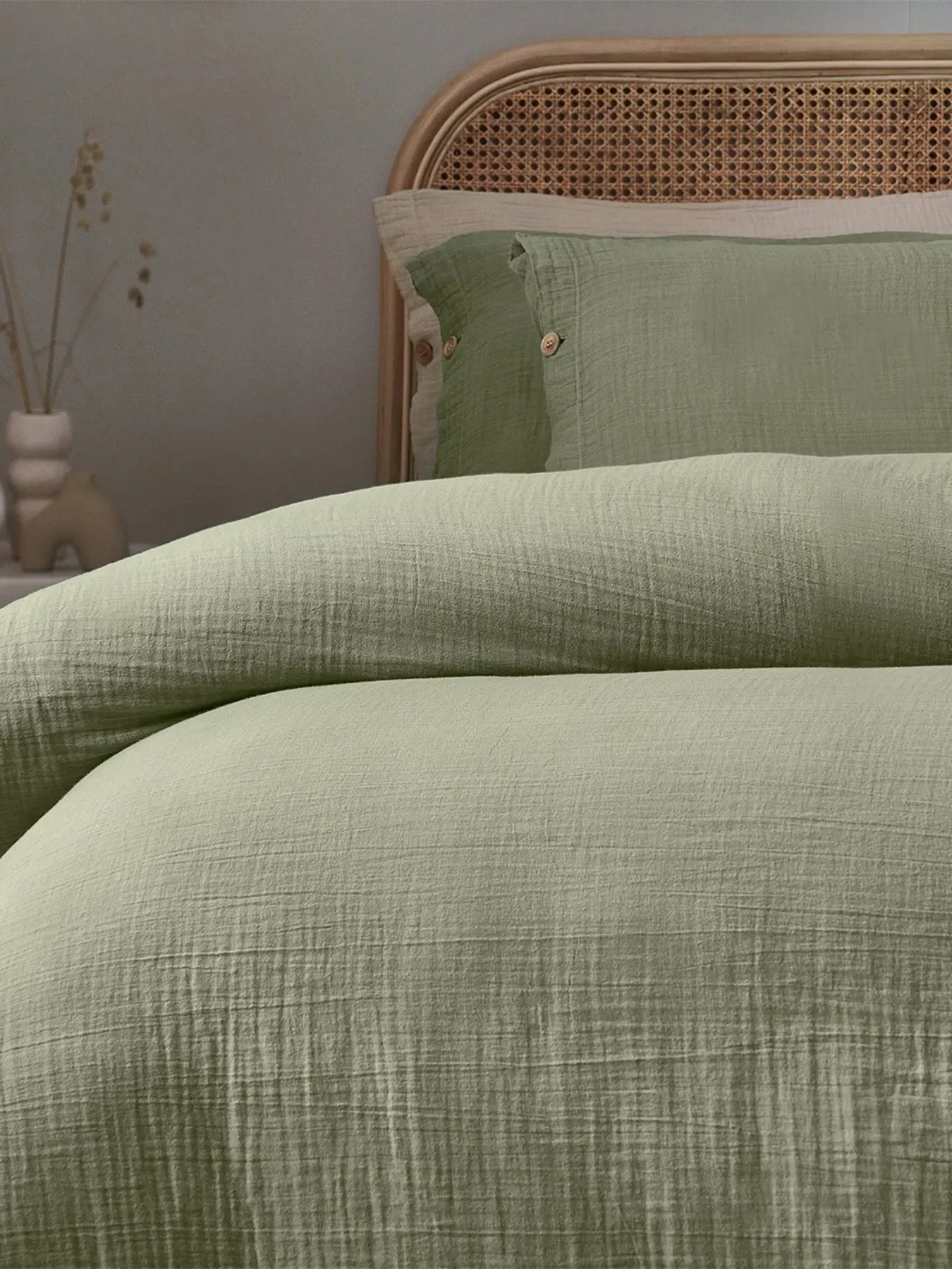 King Duvet Cover Set - White