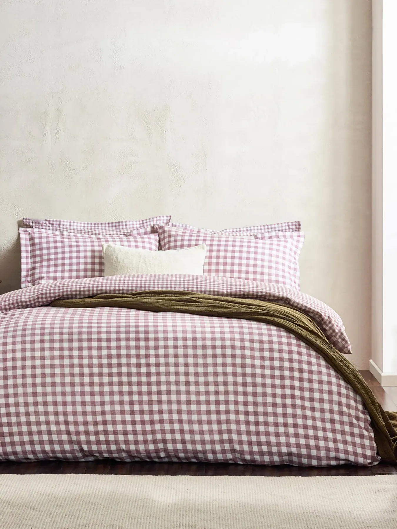 Super King Duvet Cover Set - Berry