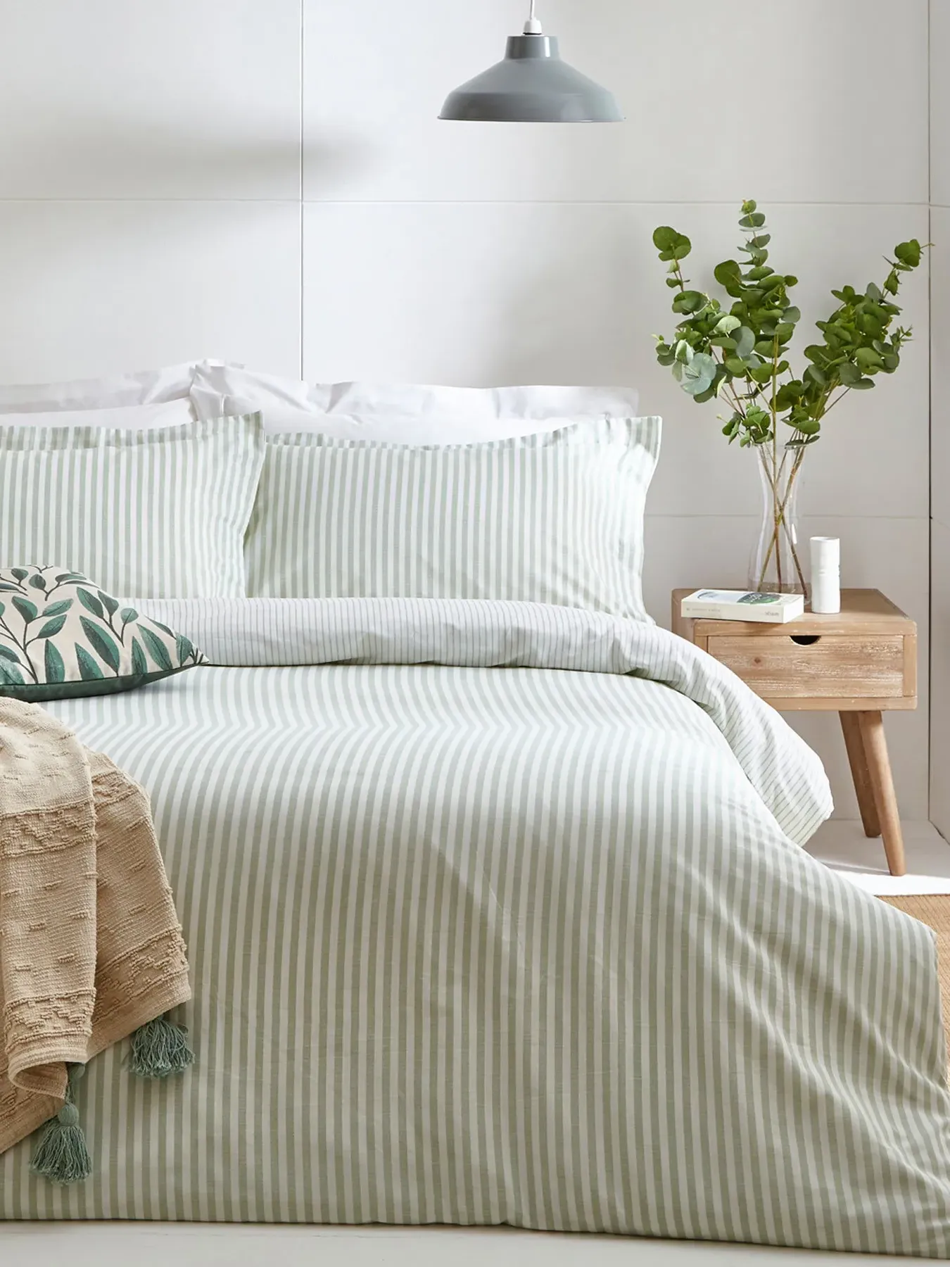 Super King Duvet Cover Set - Eucalyptus