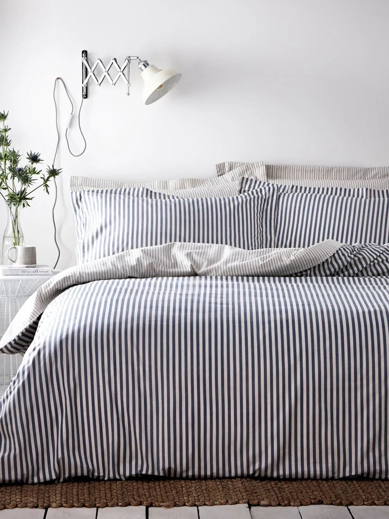 Superking Duvet Cover Set - Navy
