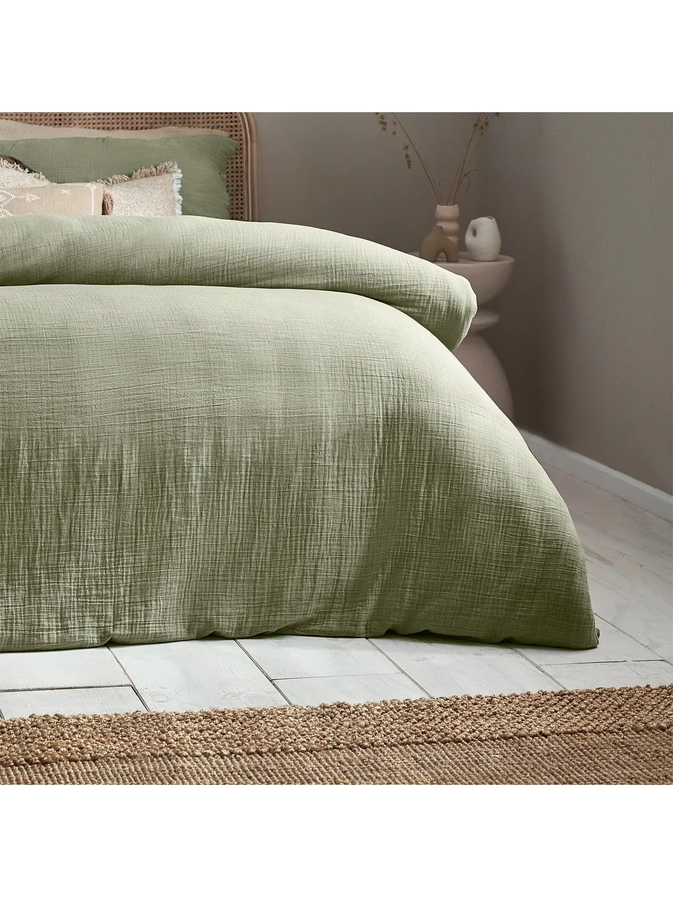 Superking Duvet Cover Set - Pink Clay