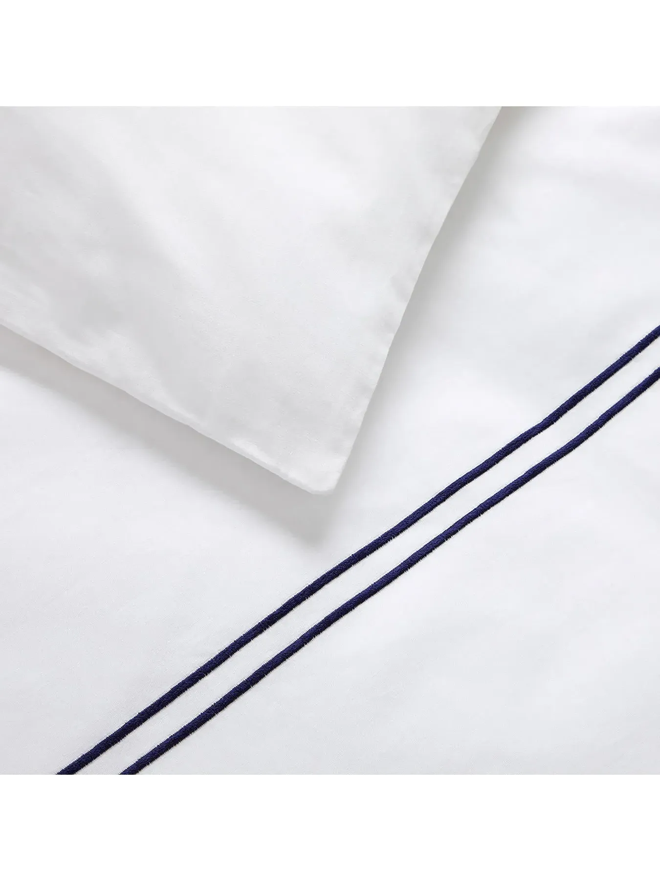 Double Duvet Cover Set - Navy