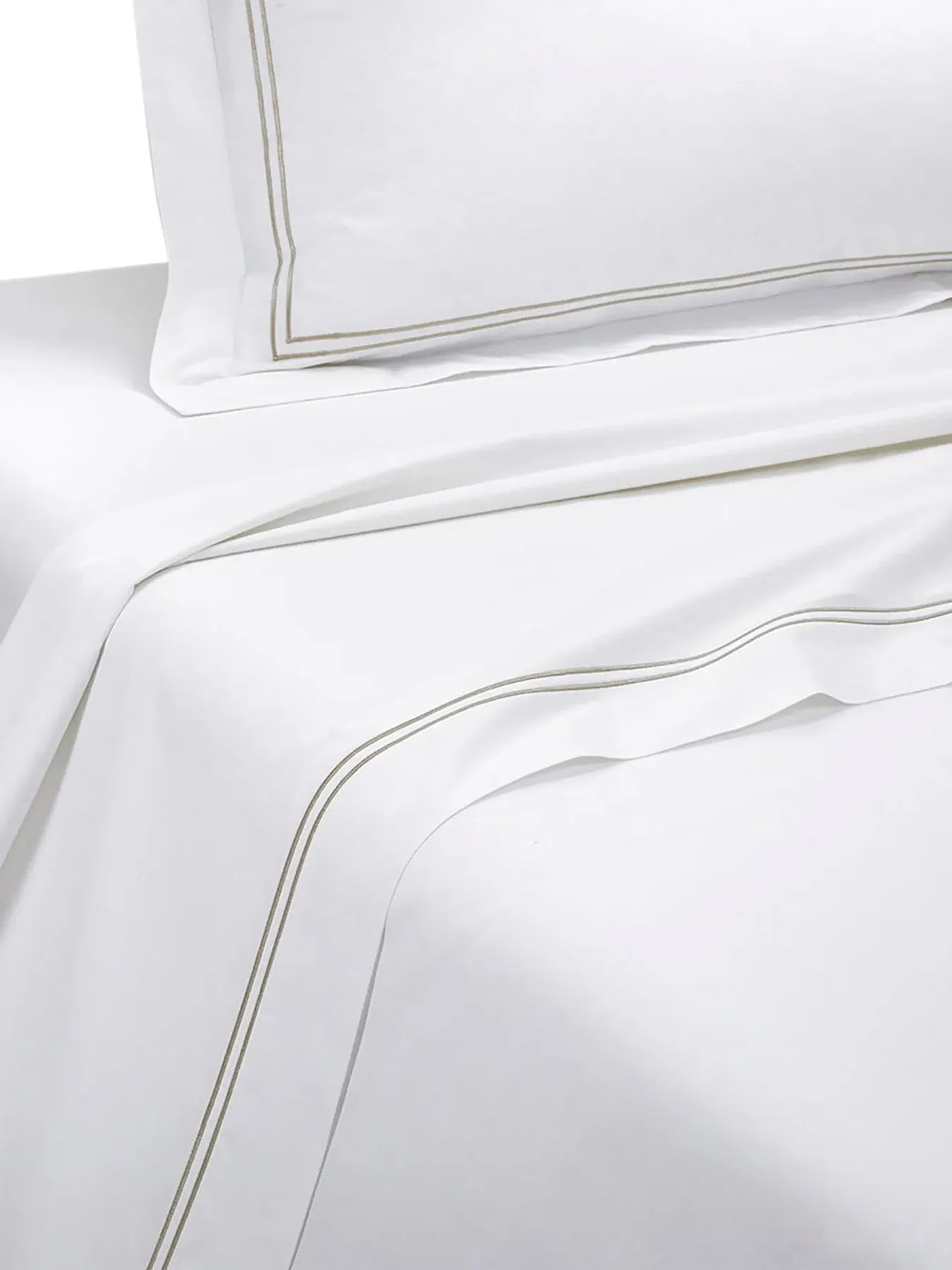 Double Flat Sheet - Beige image