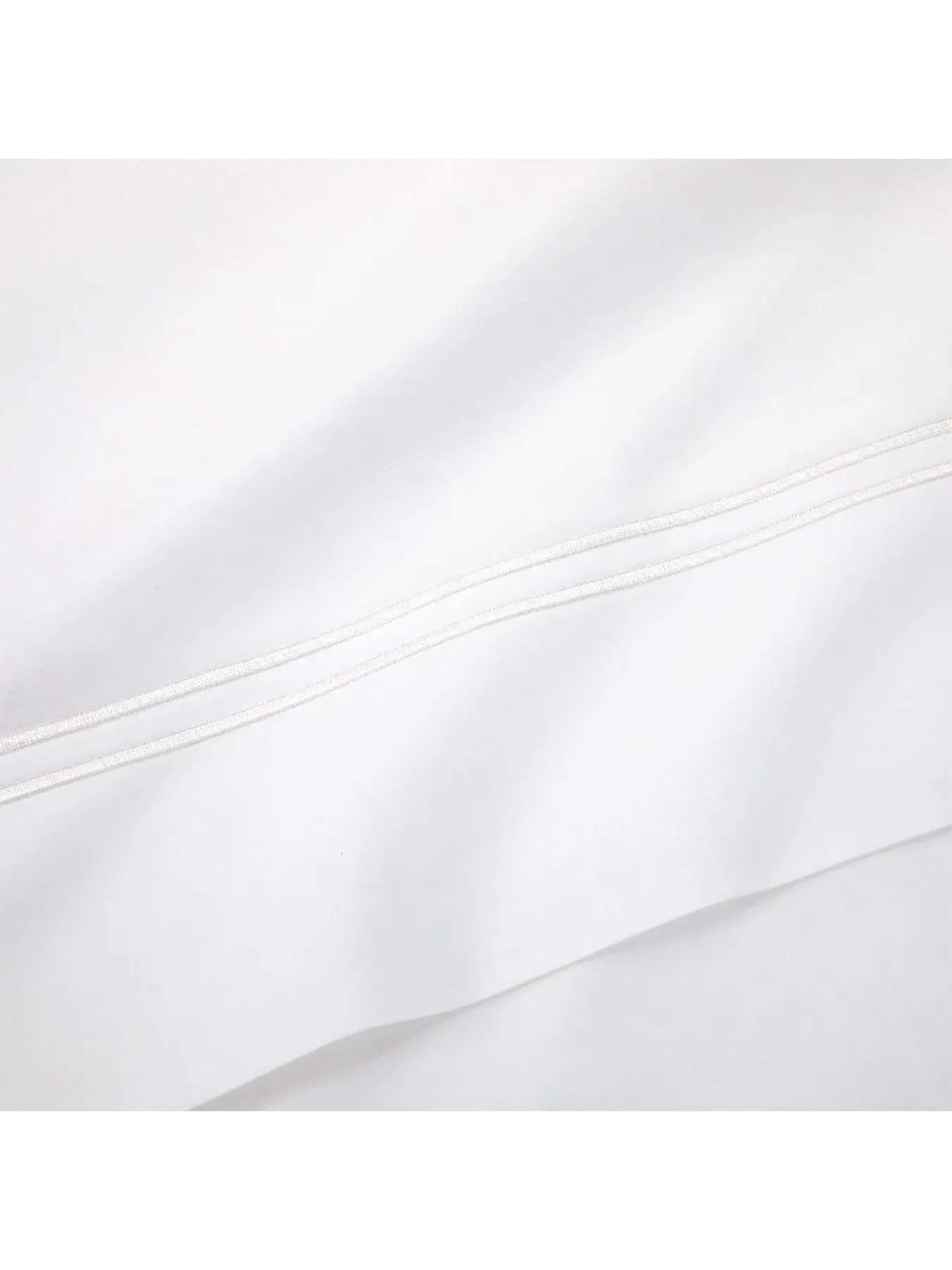 Double Flat Sheet - White, Cotton