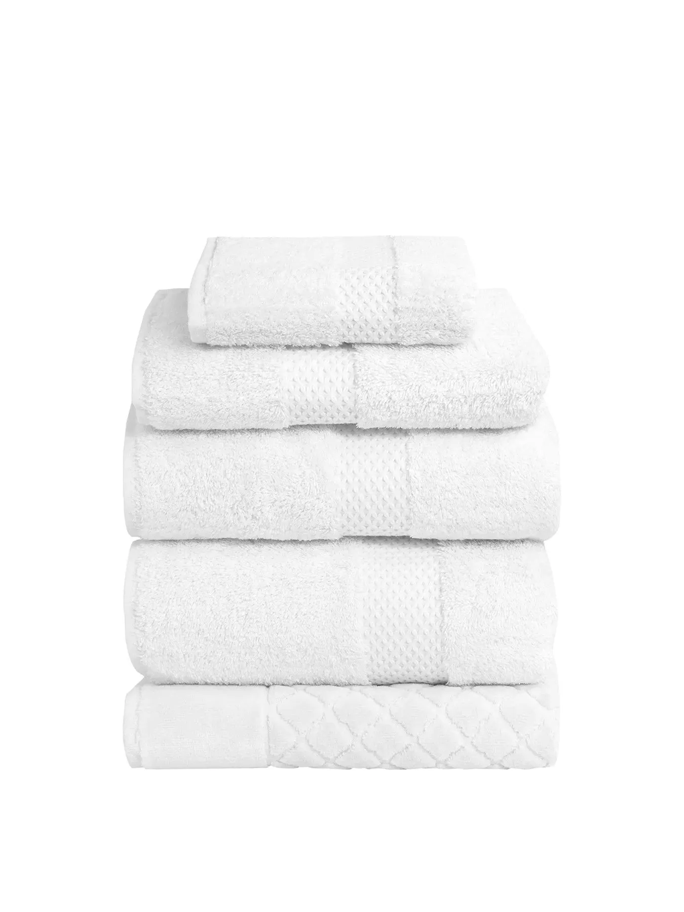 Hand Towel - White, Cotton