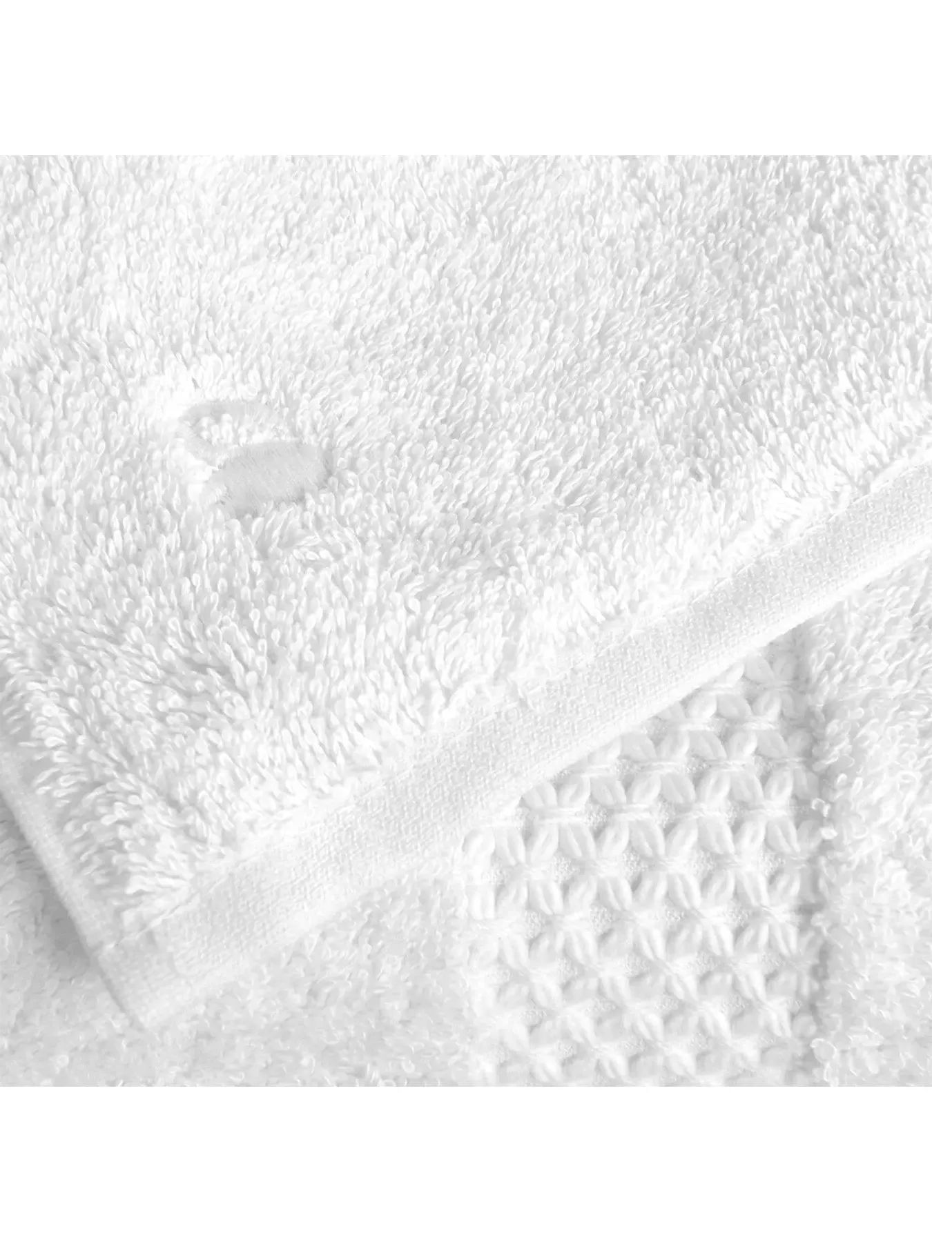Hand Towel - White, Cotton