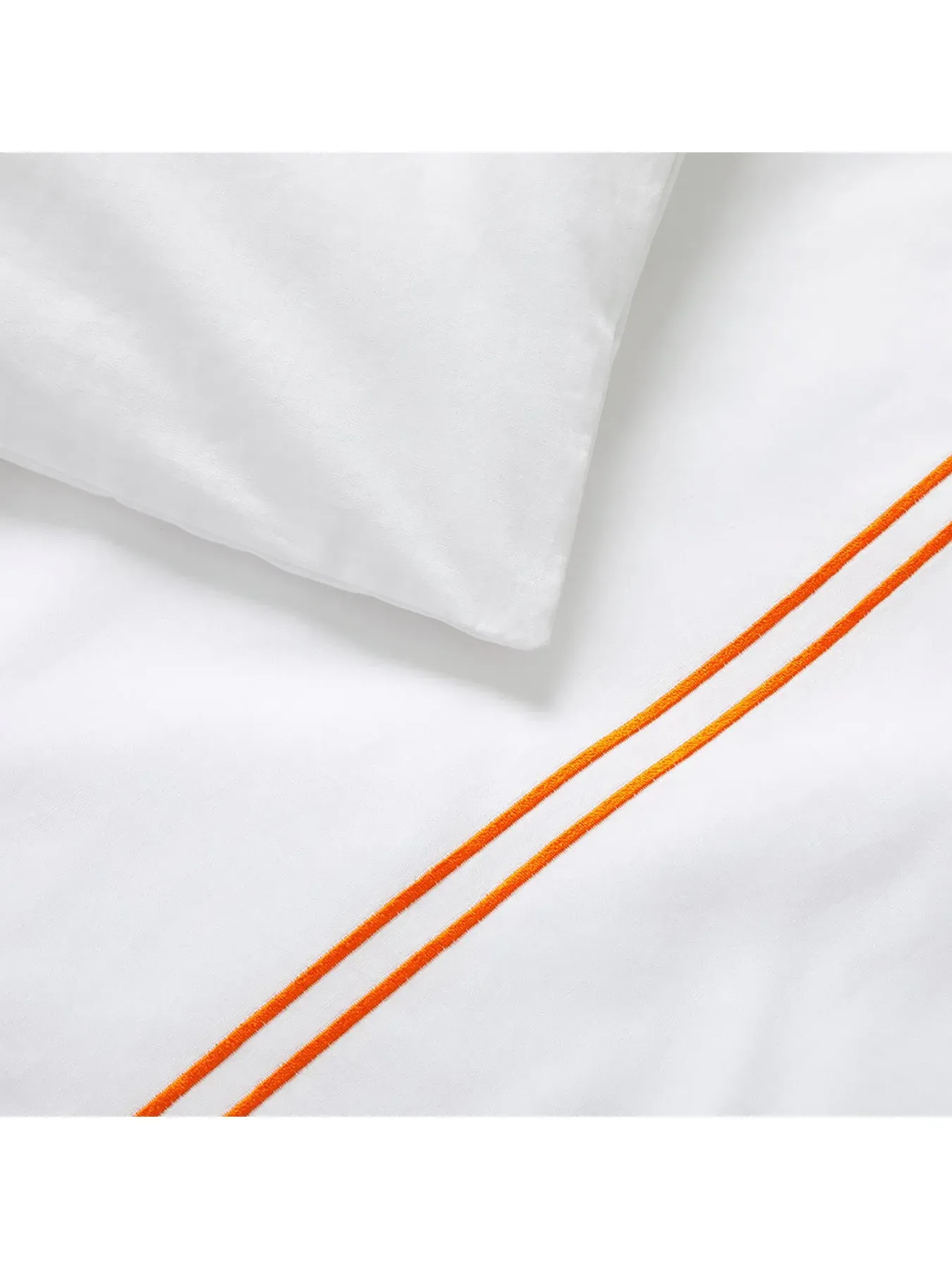 King Size Duvet Cover Set - Orange