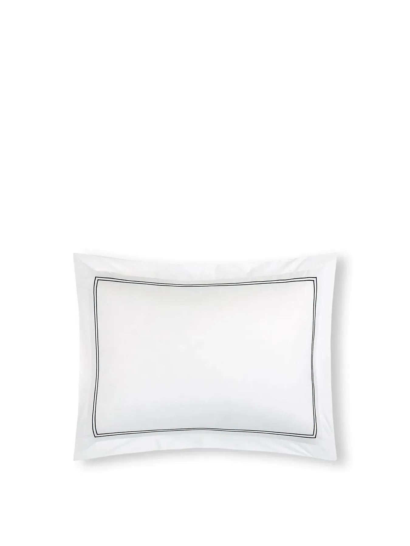 King Size Oxford Pillowcase - Navy, Cotton image