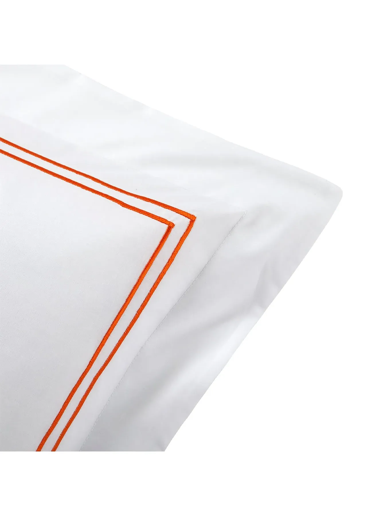 Square Oxford Pillowcase - Orange