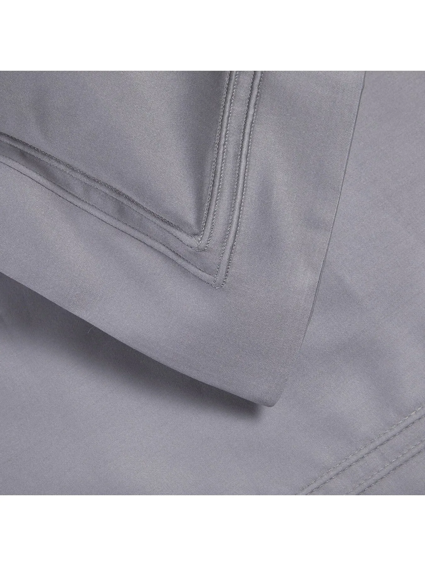 Square Oxford Pillowcase - Platine
