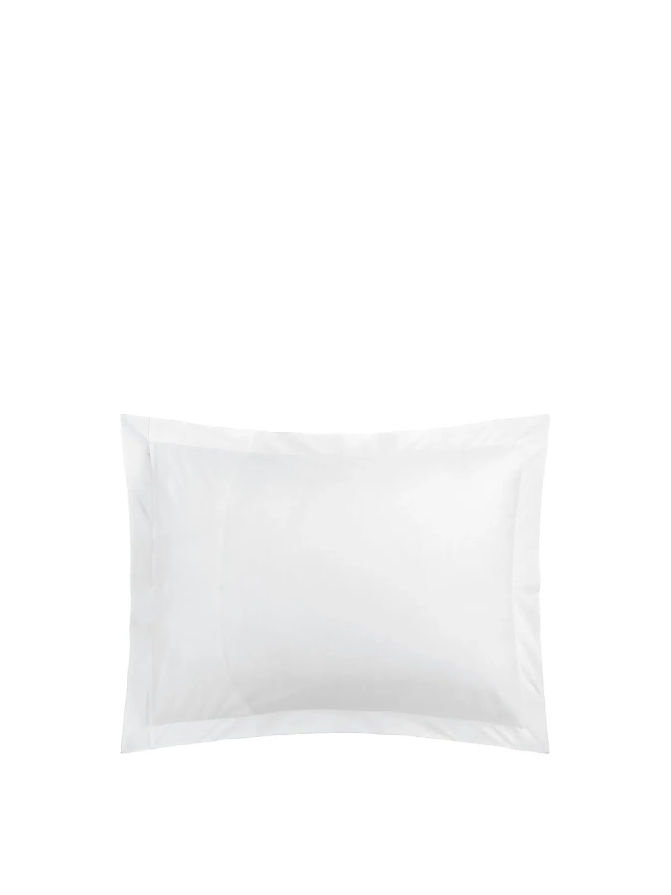 Standard Oxford Pillowcase - White, Cotton
