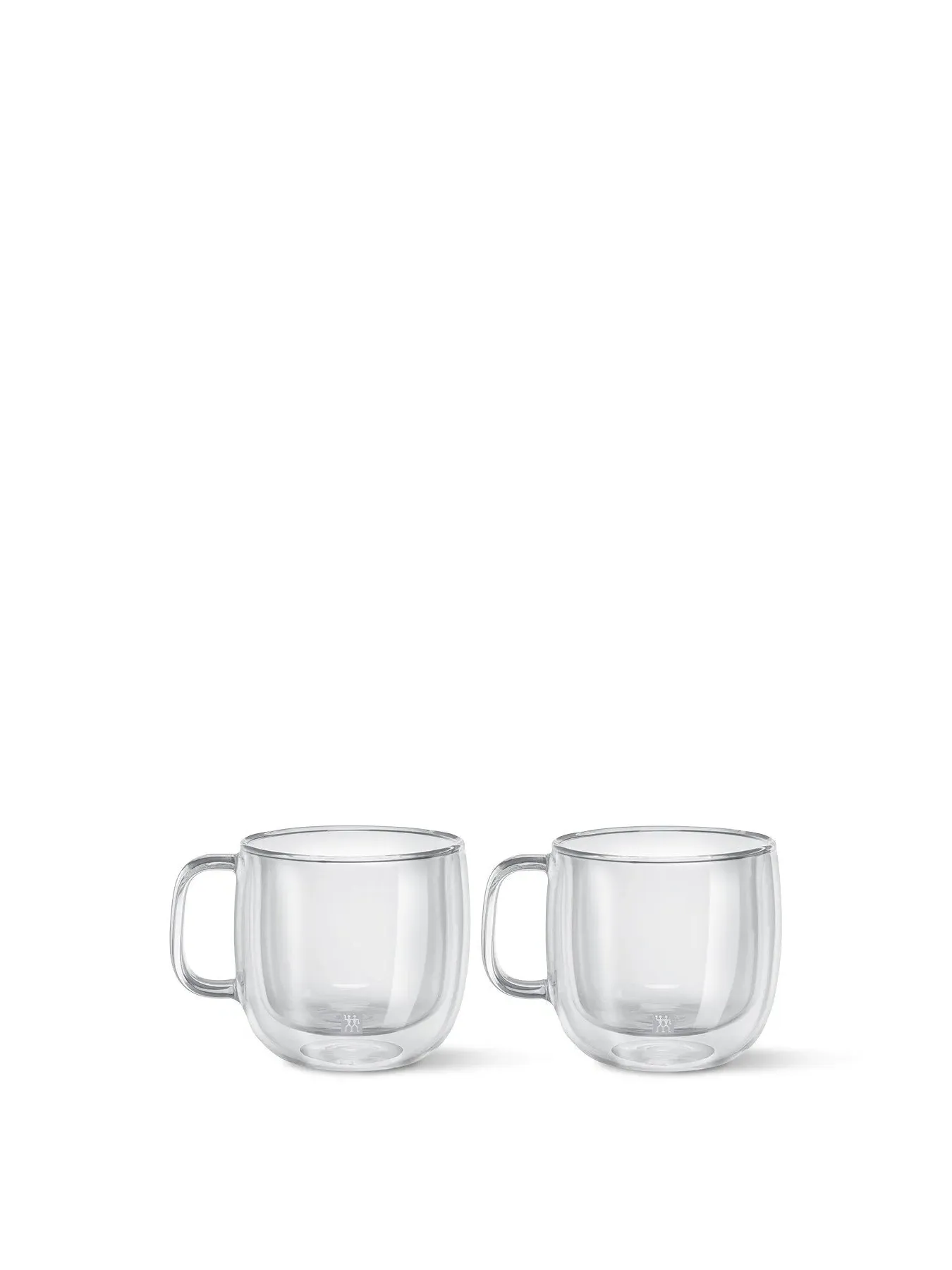 2-Piece Cappuccino Glass Set - Clear, Borosilicate image