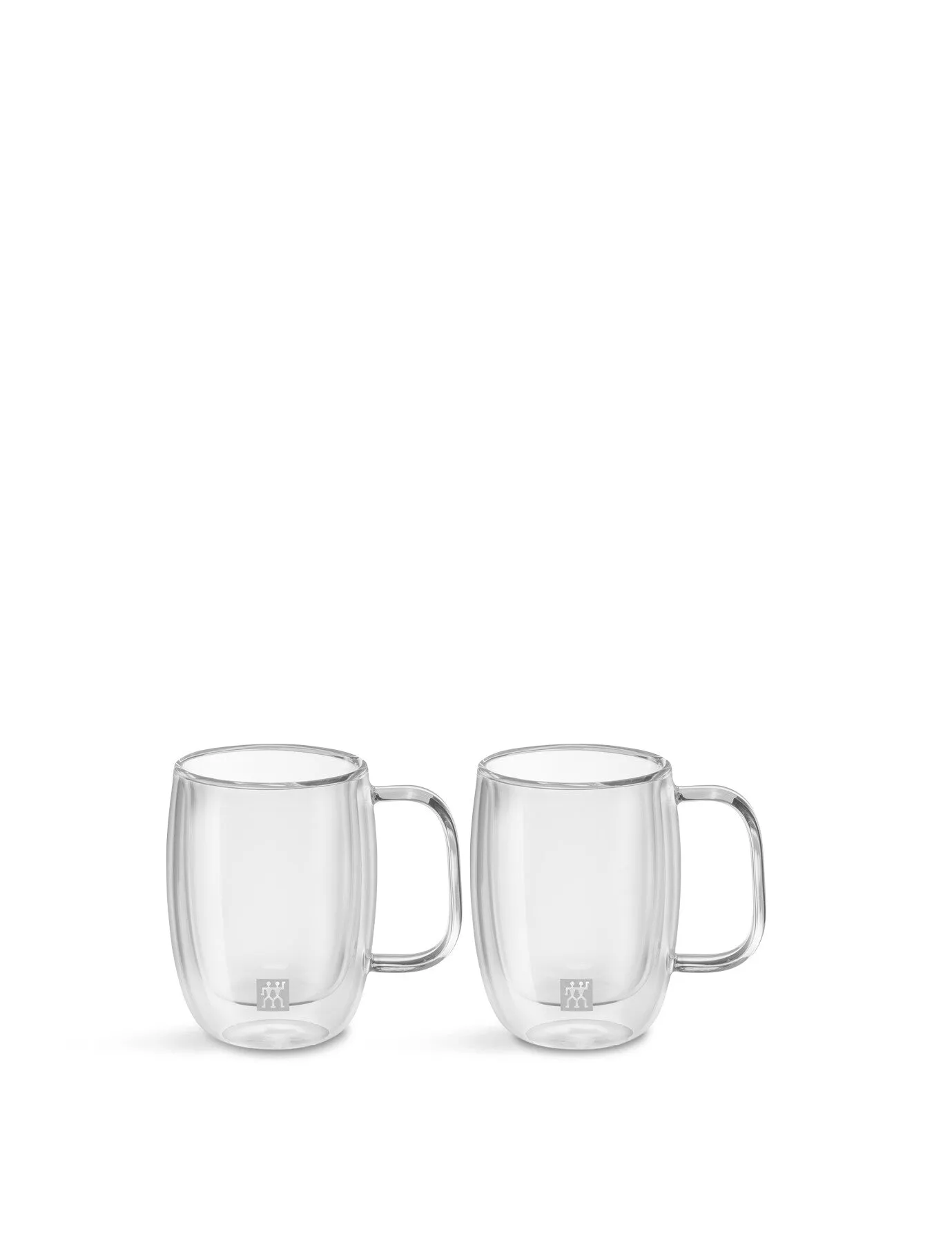 Double Walled Espresso Glasses Set - Clear Glass image