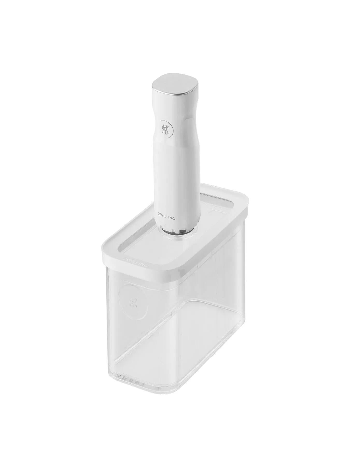 Medium 5-Piece Storage Set - White, Plastic