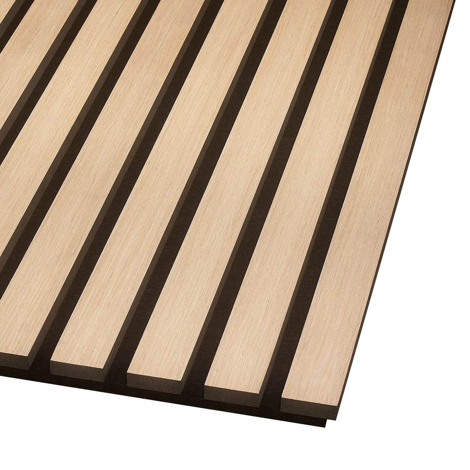 Electric Floating Media Wall Suite - Black, Oak