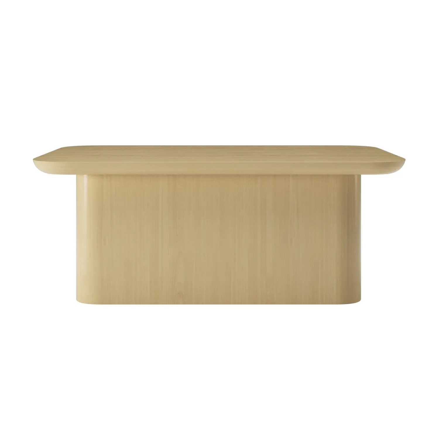 Rectangular Coffee Table with Storage - Brown, Oak