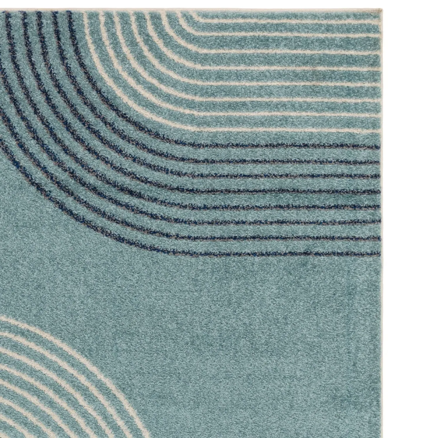 Geometric Area Rug - Multi Coloured, Polypropylene