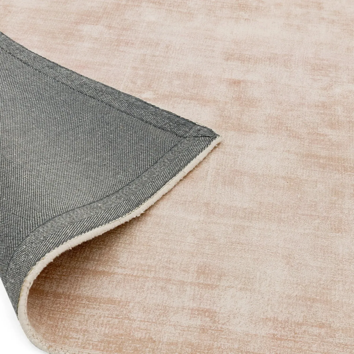 Hand Woven Rug with Sheen - Cream, Viscose