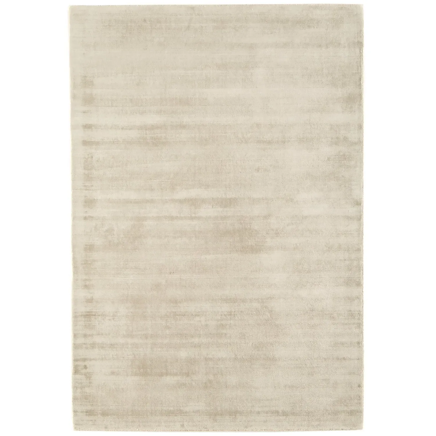 Hand Woven Rug with Sheen - Cream, Viscose image