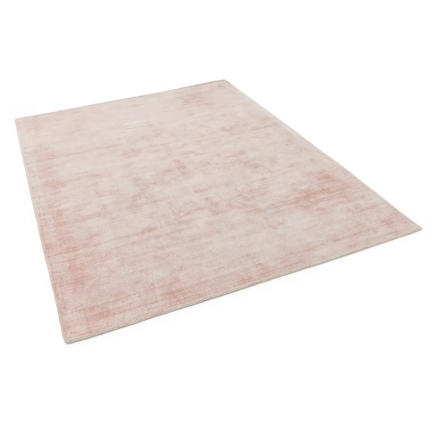 Large Area Rug Hand-Woven - Pink, Viscose